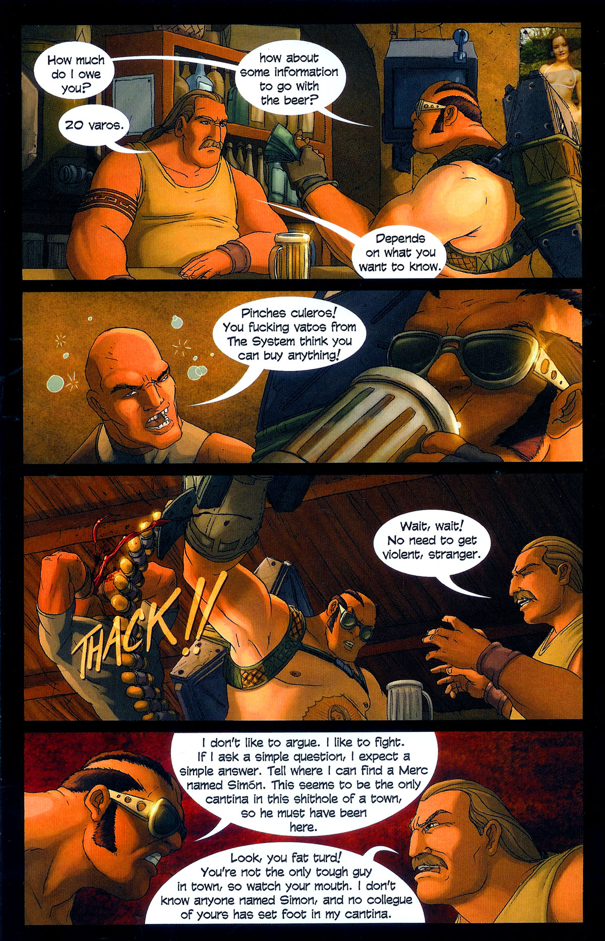 Read online El Arsenal: Unknown Enemy comic -  Issue #2 - 20