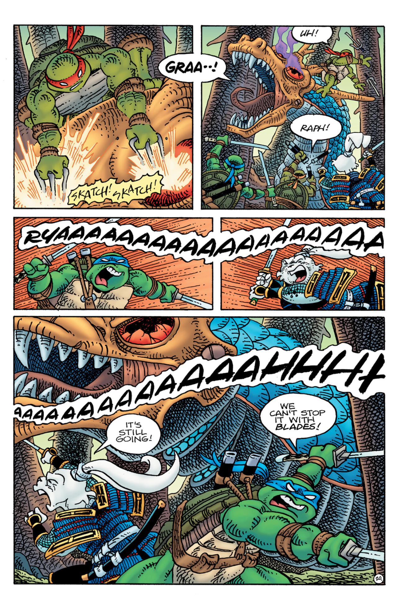 Read online Teenage Mutant Ninja Turtles/Usagi Yojimbo: WhereWhen comic -  Issue #4 - 21