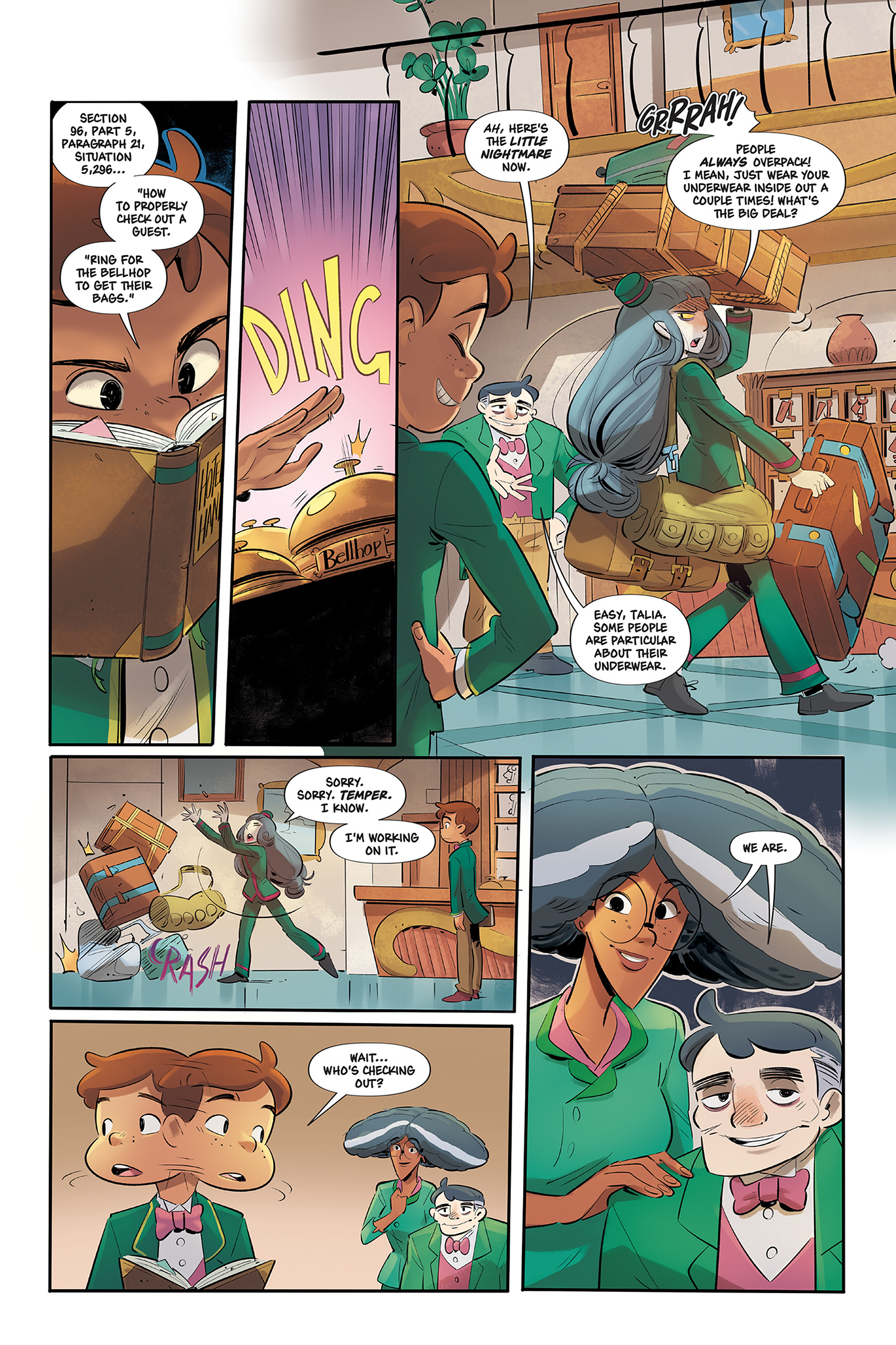 Read online Hotel REM comic -  Issue # TPB - 14