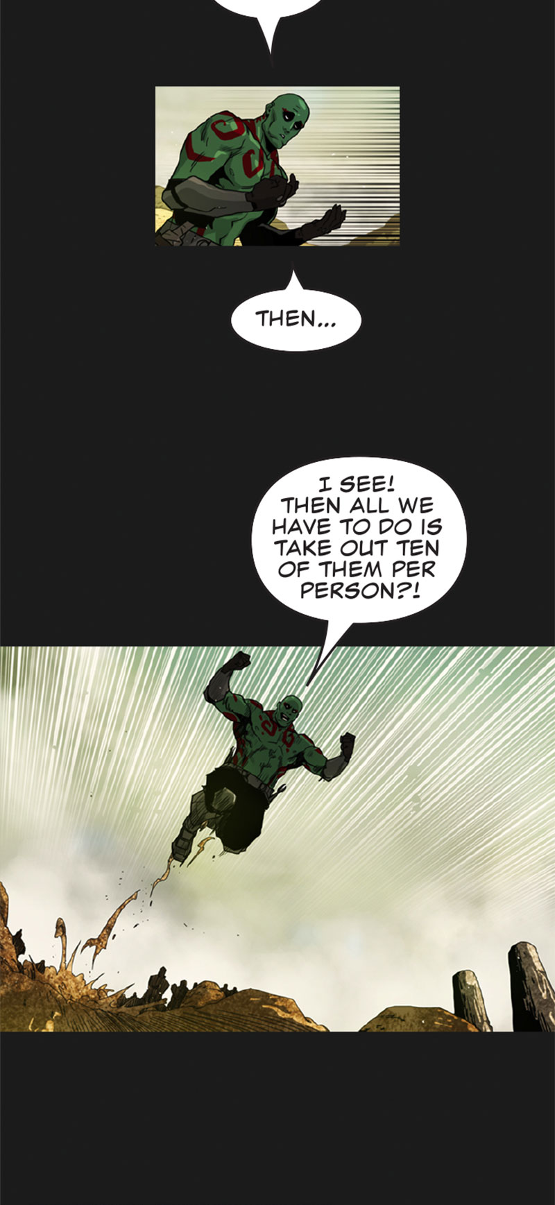 Read online Guardians of the Galaxy: The Jewel of Death Infinity Comic comic -  Issue #3 - 17