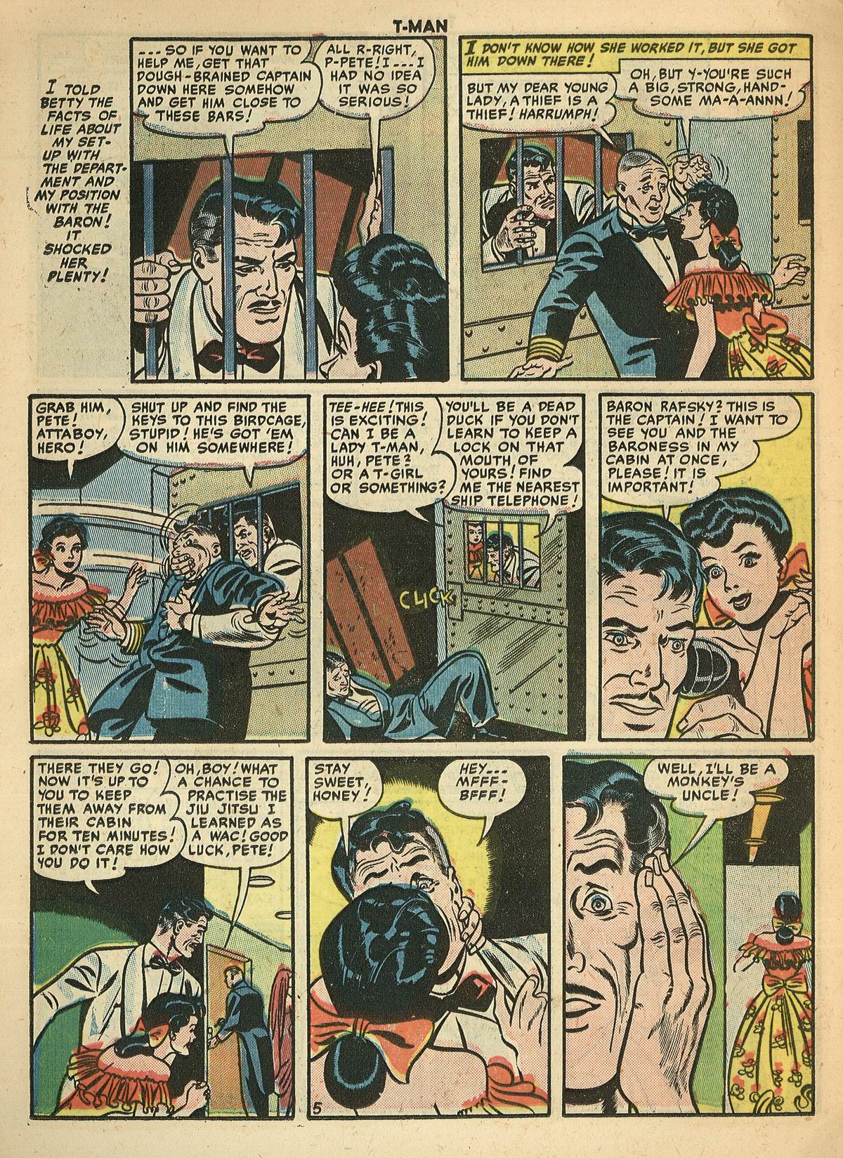 Read online T-Man: World Wide Trouble Shooter comic -  Issue #1 - 22