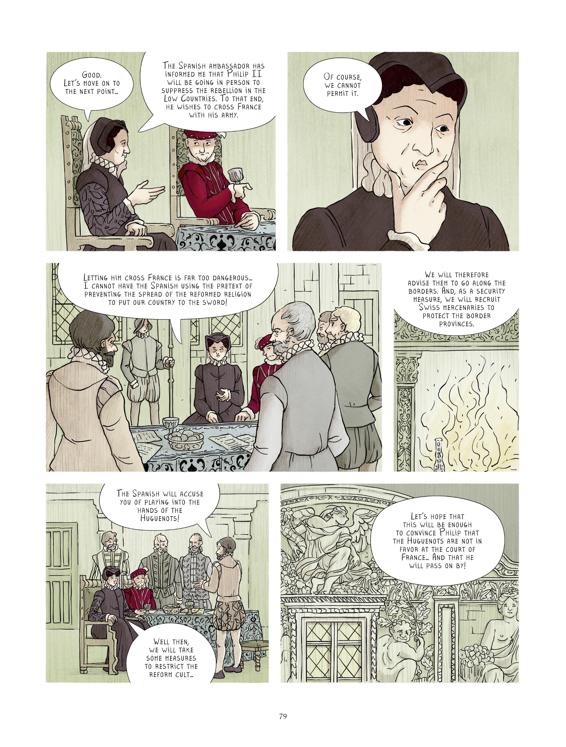 Read online Catherine de' Medici, The Flying Squadron: The Good Girl comic -  Issue # TPB - 76