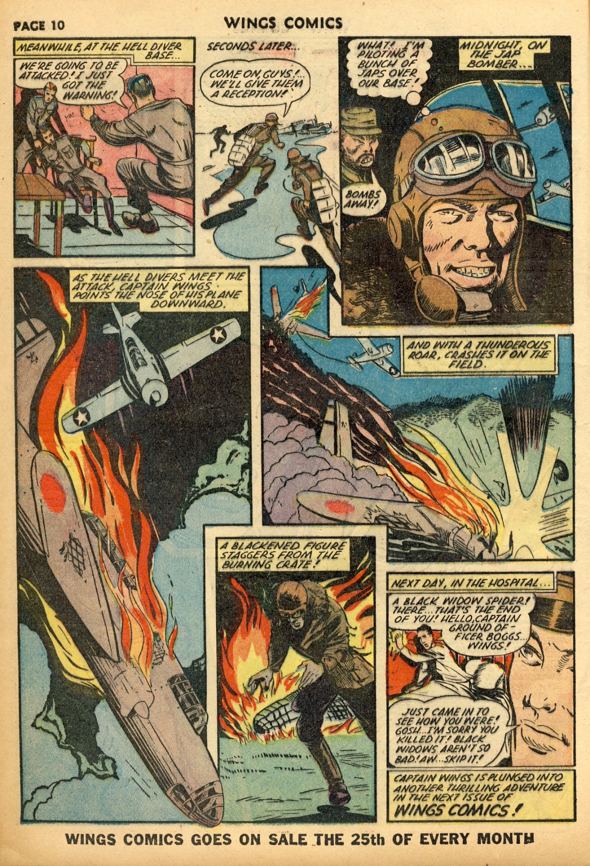 Read online Wings Comics comic -  Issue #29 - 12