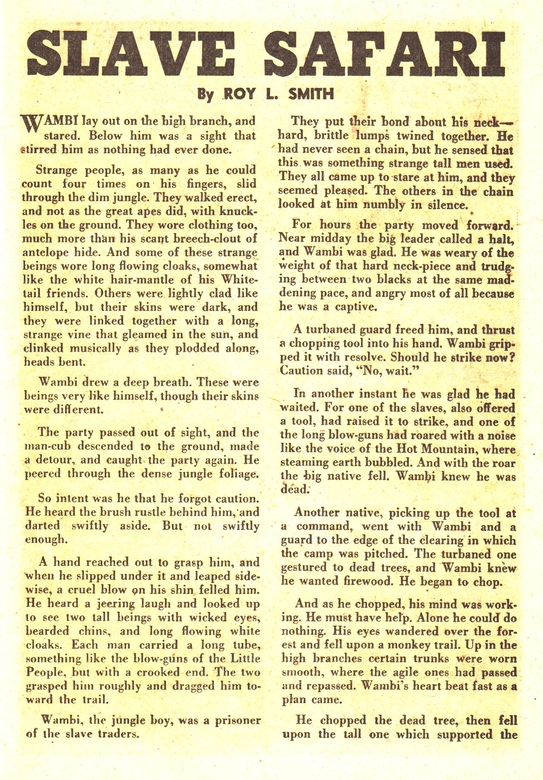 Read online Wambi Jungle Boy comic -  Issue #16 - 25