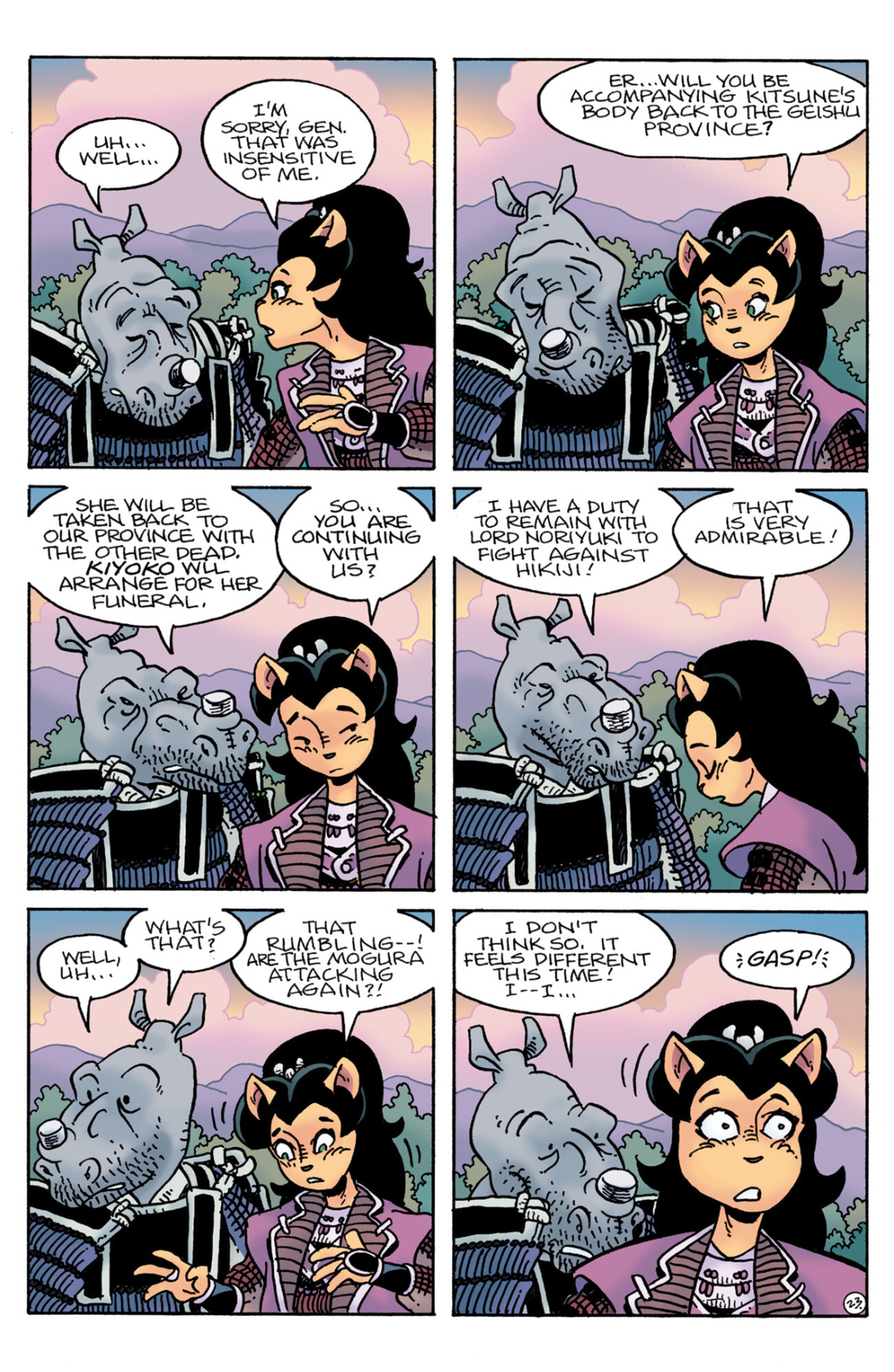 Read online Teenage Mutant Ninja Turtles/Usagi Yojimbo: WhereWhen comic -  Issue #4 - 24