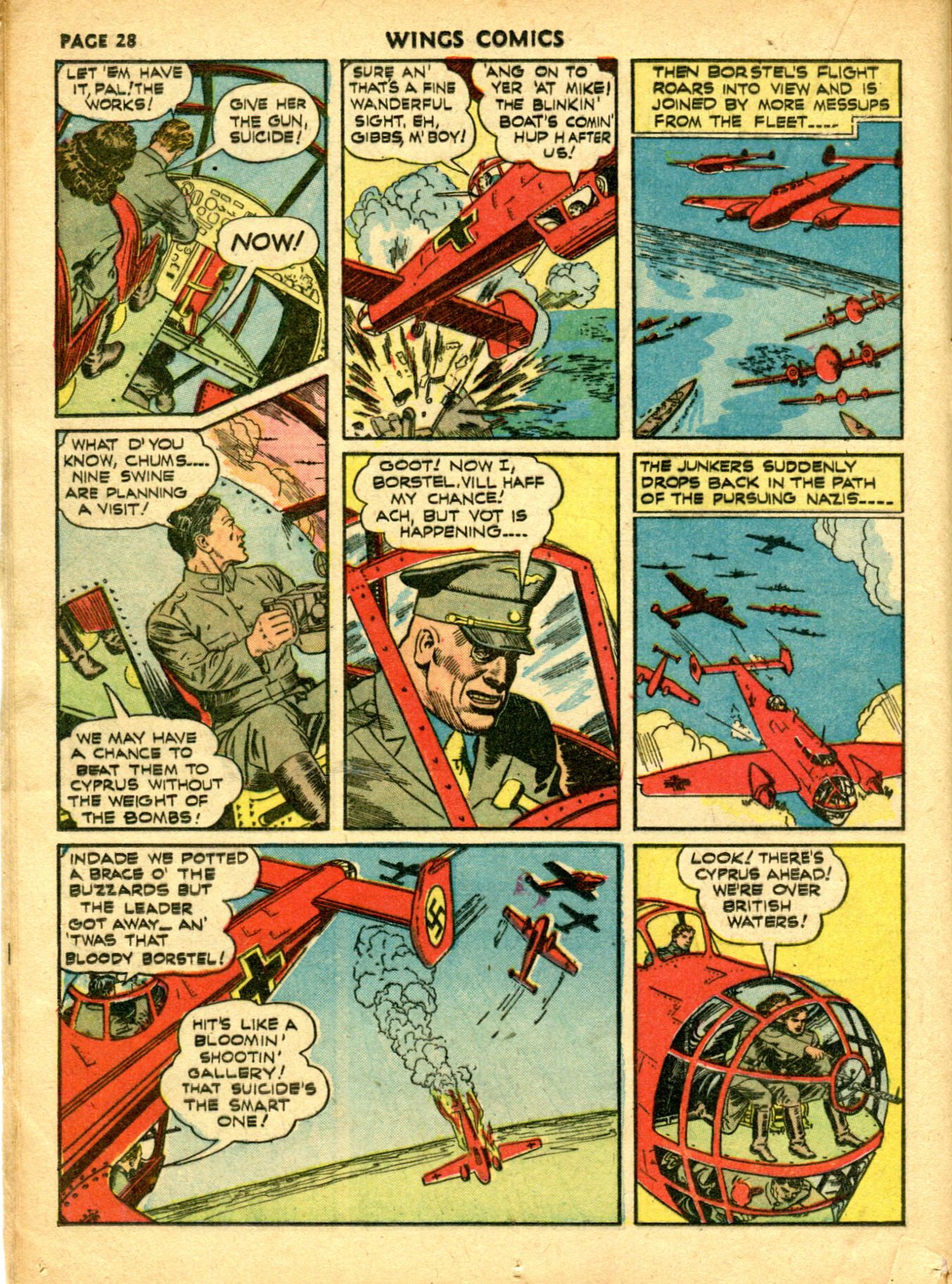 Read online Wings Comics comic -  Issue #19 - 31