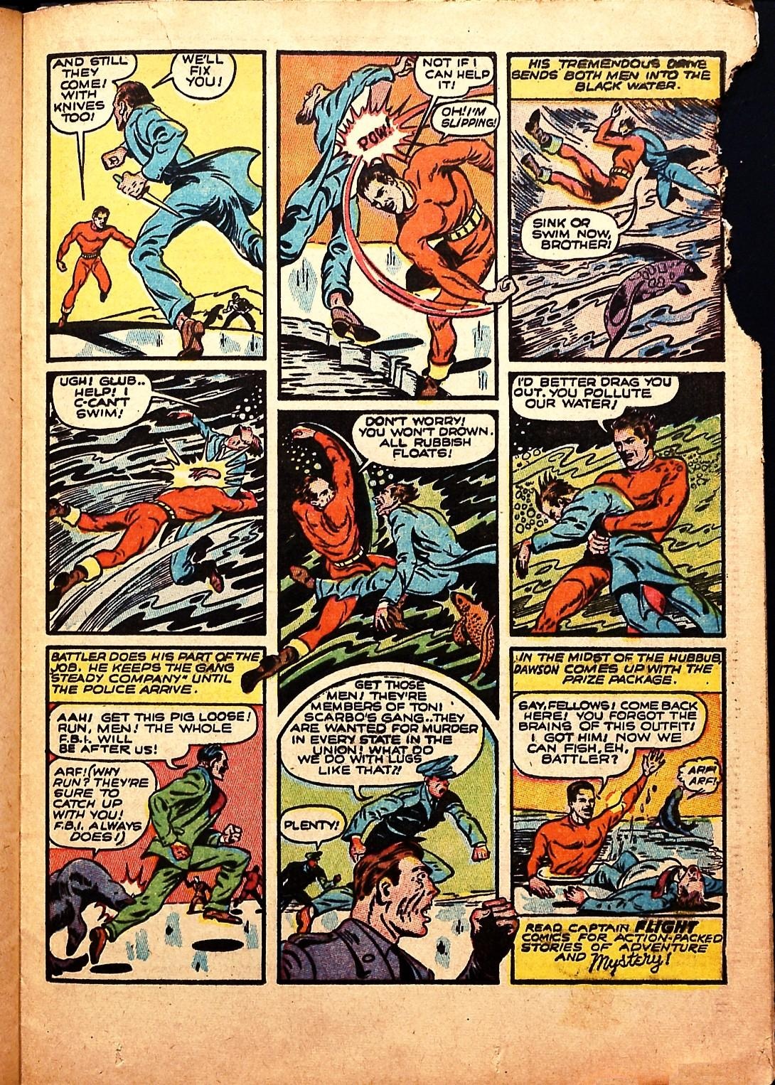 Read online Captain Flight Comics comic -  Issue #10 - 38
