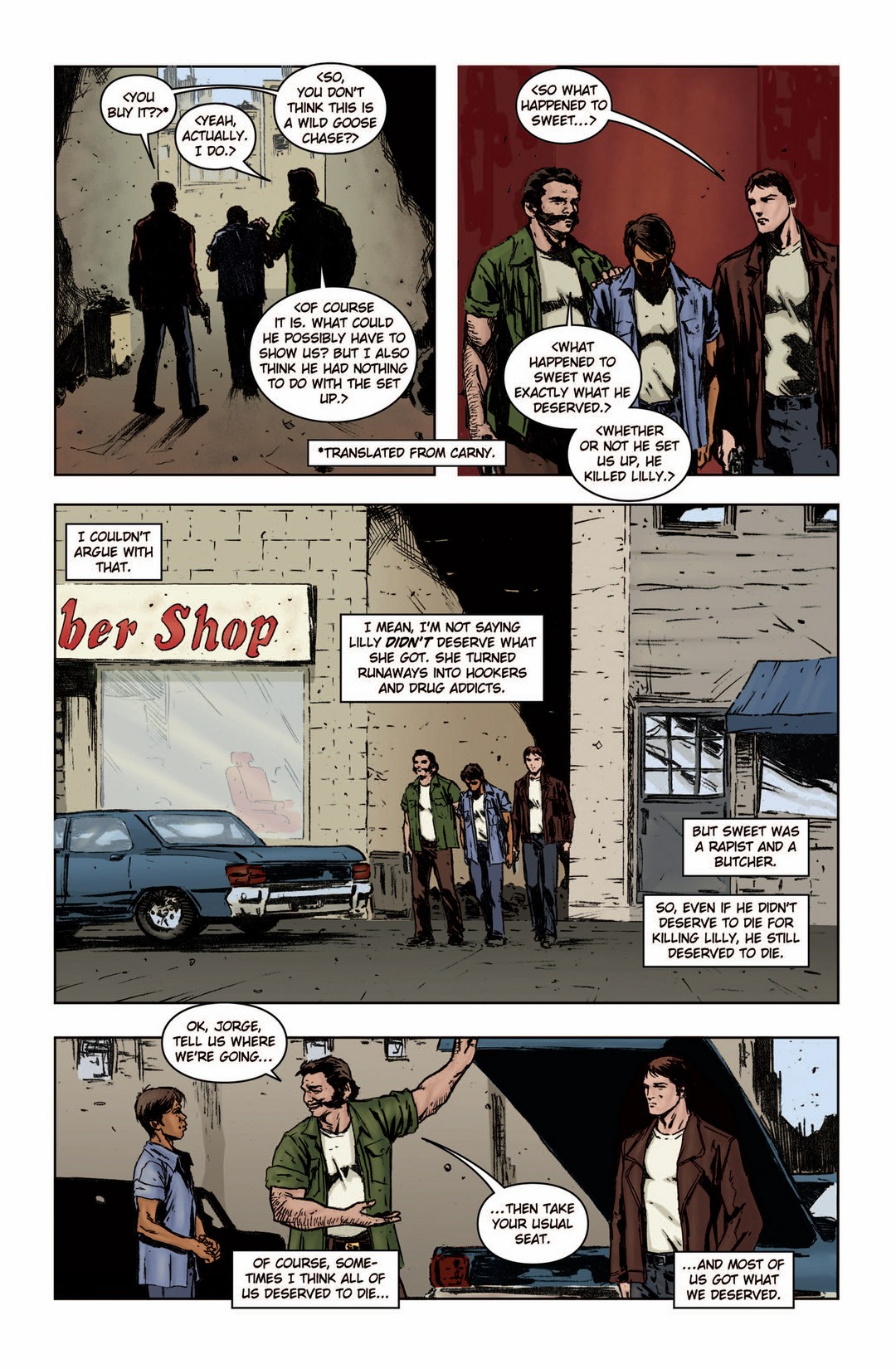 Read online Arcana Studios Presents Swerve comic -  Issue #3 - 27