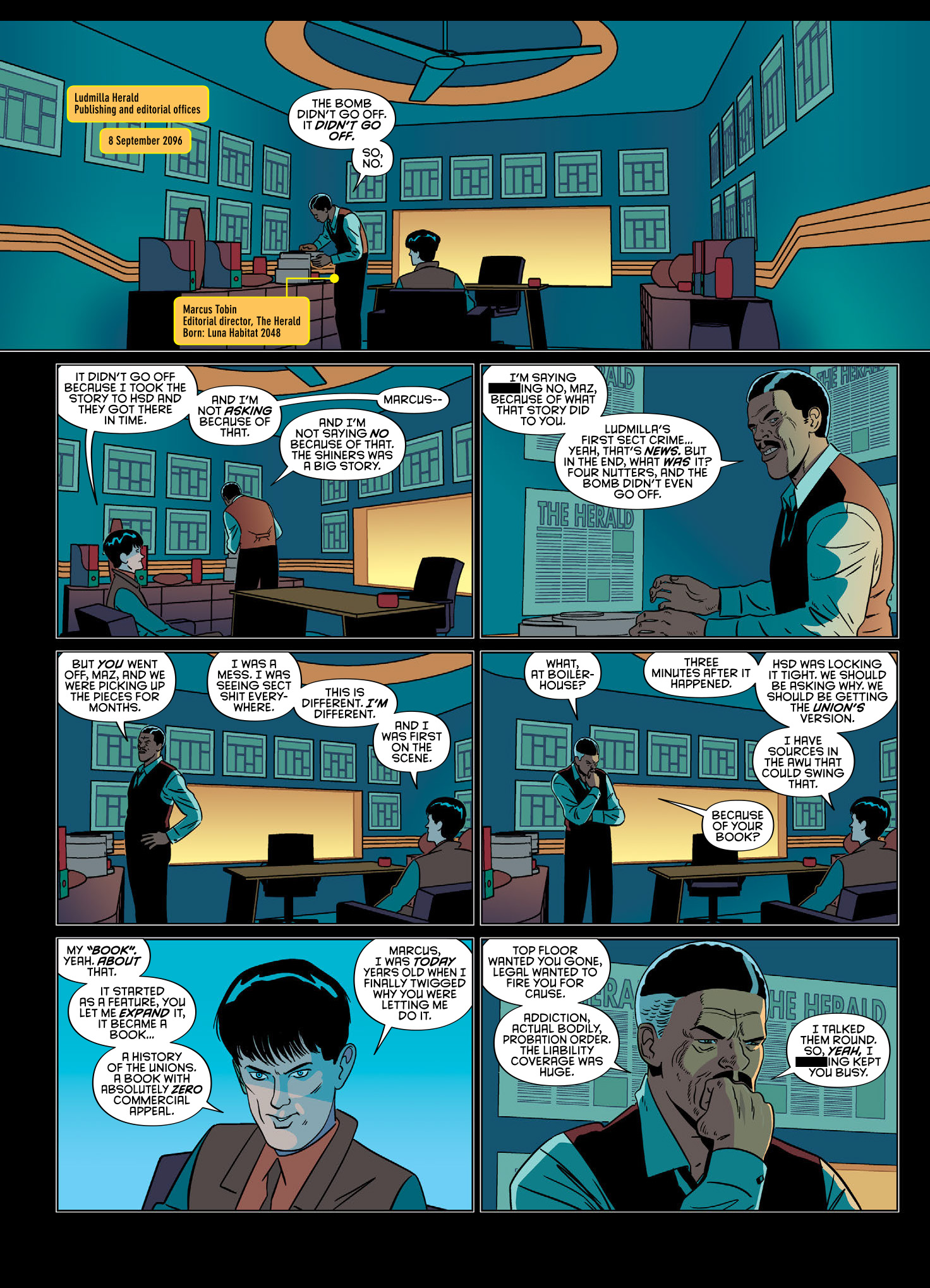 Read online Brink comic -  Issue # TPB 5 - 19
