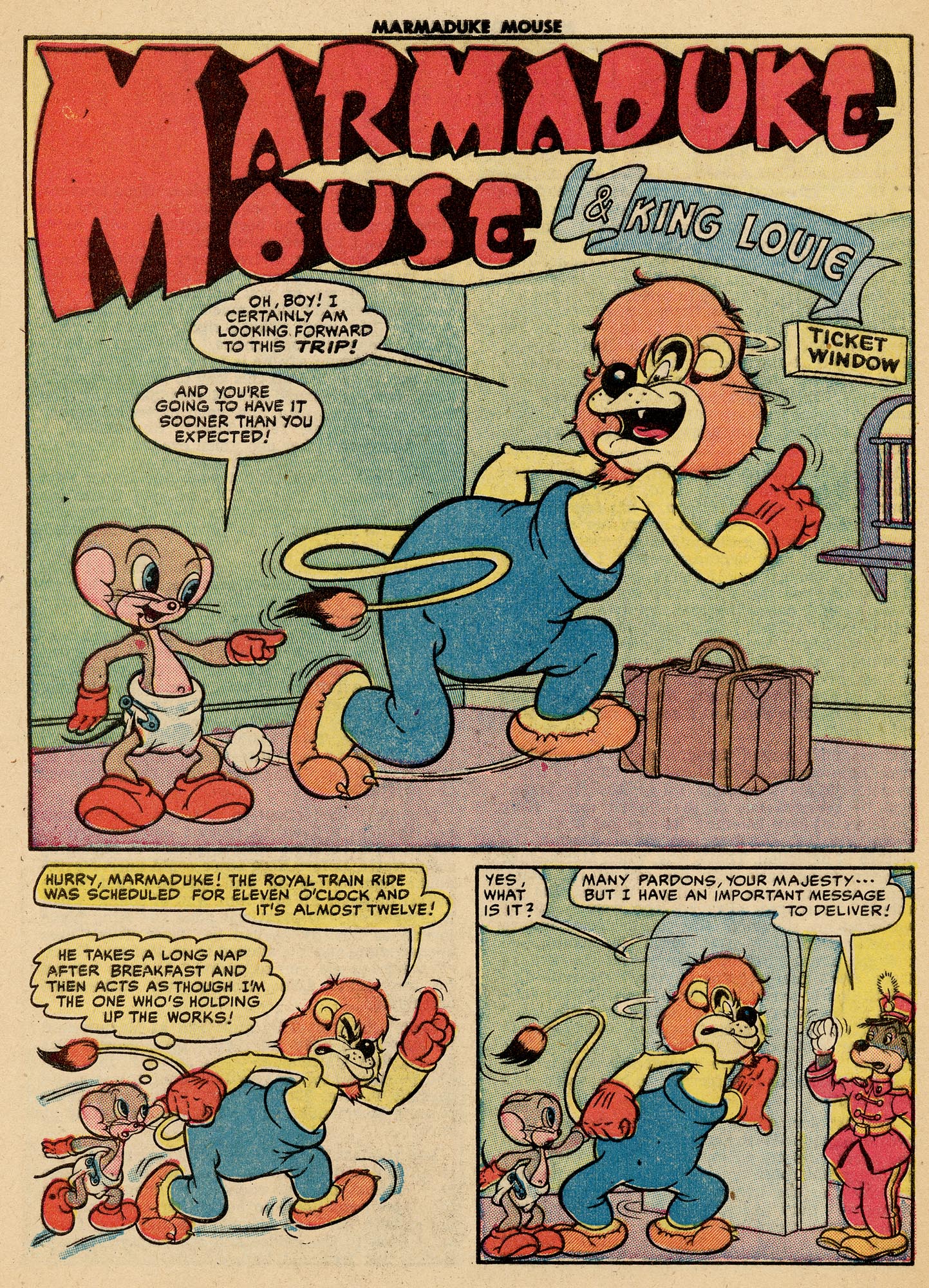 Read online Marmaduke Mouse comic -  Issue #34 - 28