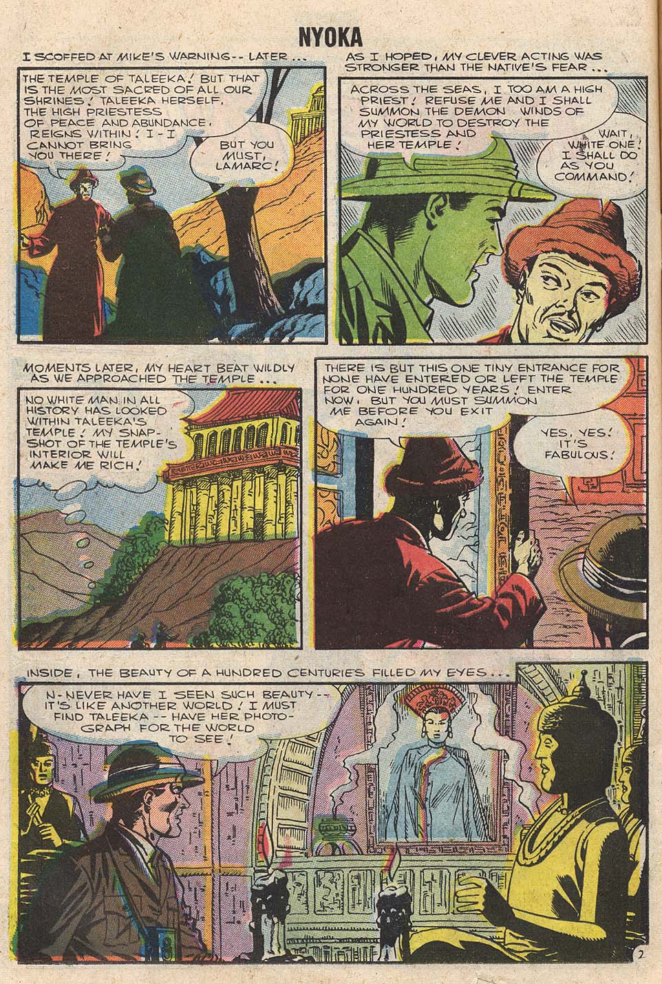 Read online Nyoka the Jungle Girl (1955) comic -  Issue #21 - 26