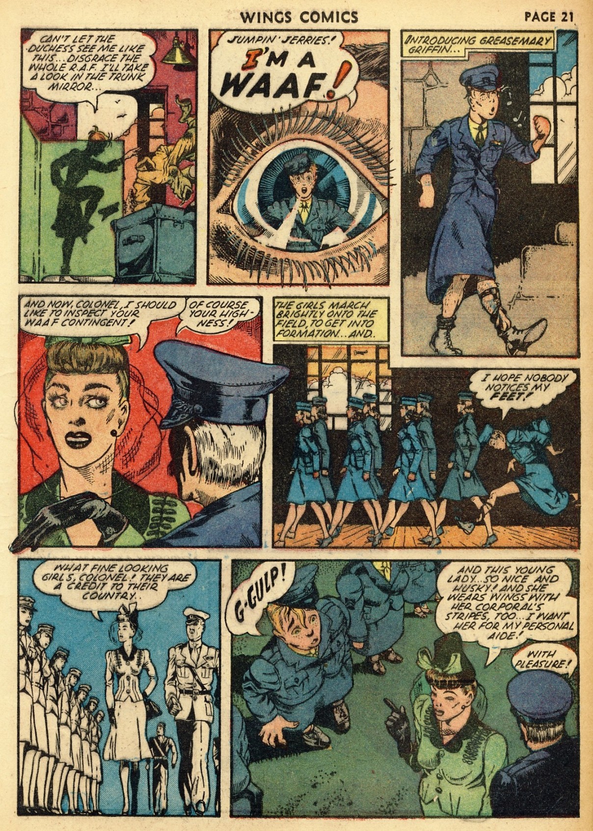 Read online Wings Comics comic -  Issue #29 - 23