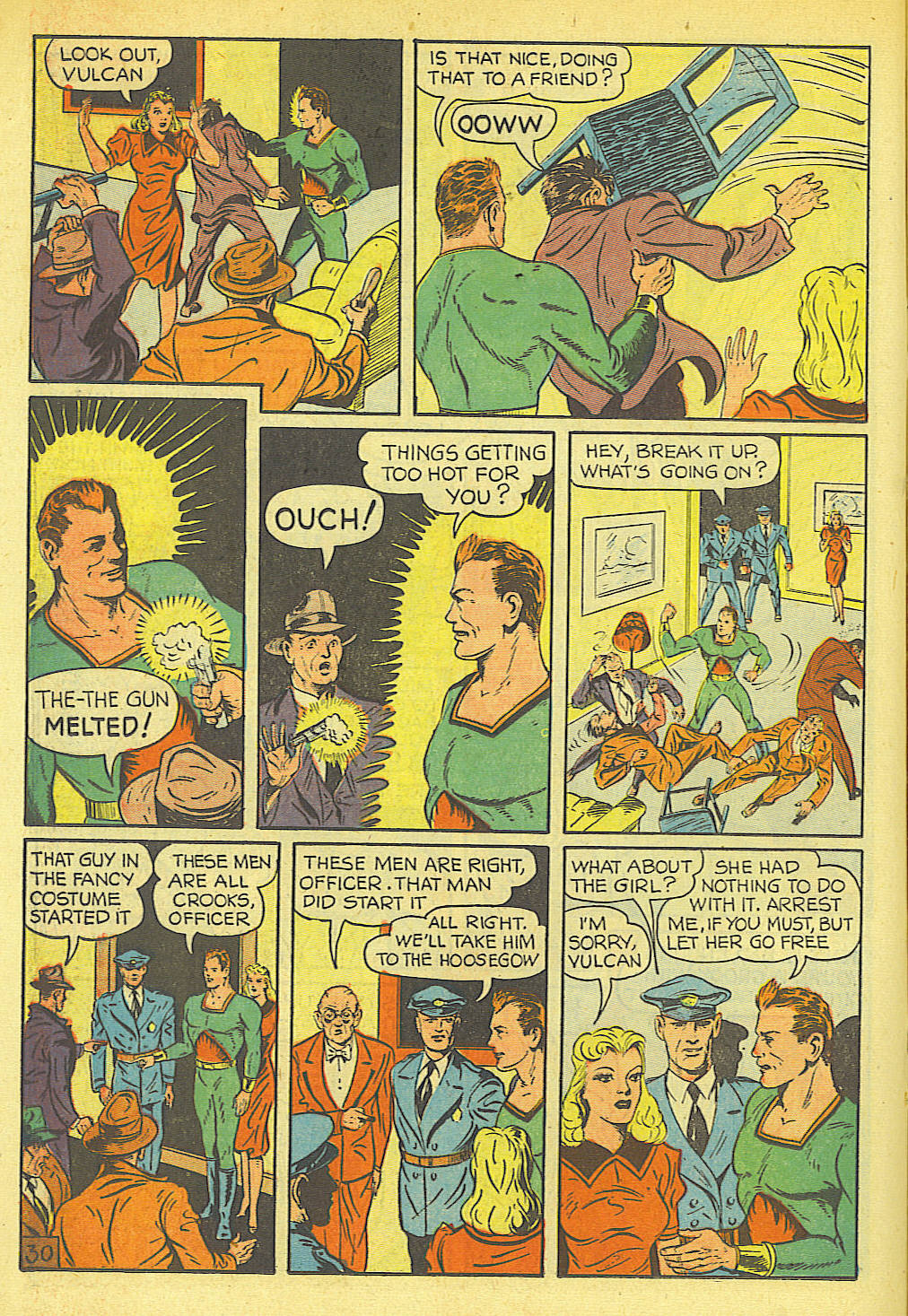 Read online Super-Mystery Comics comic -  Issue #6 - 31
