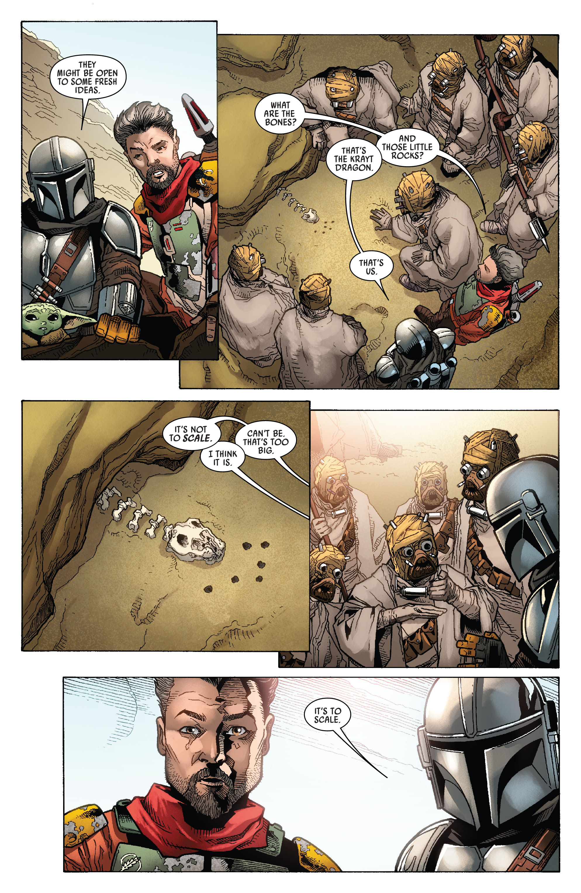 Read online Star Wars: The Mandalorian Season 2 comic -  Issue #1 - 28