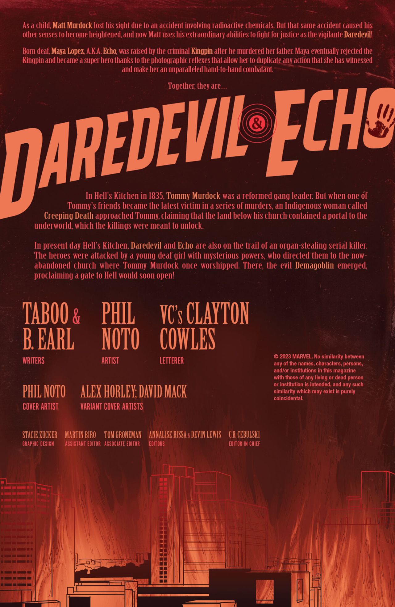 Read online Daredevil & Echo comic -  Issue #2 - 3