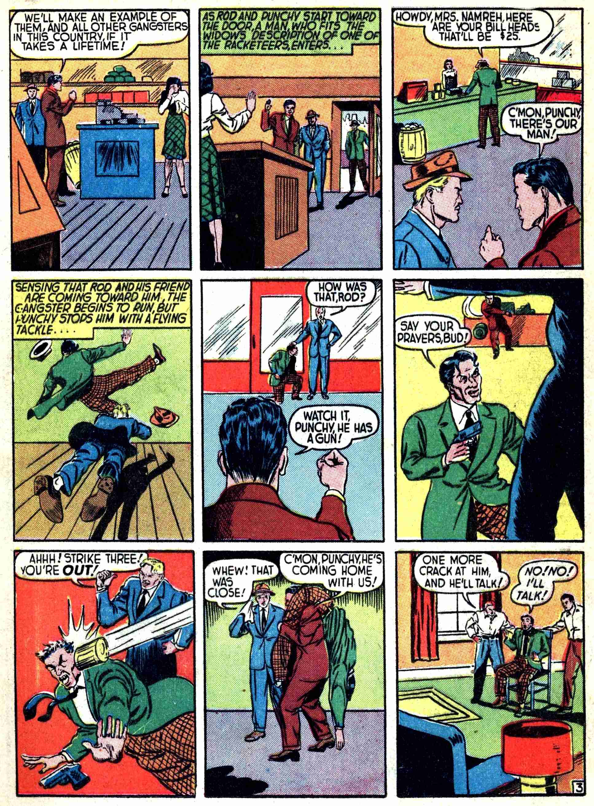 Read online Captain Flight Comics comic -  Issue #5 - 18