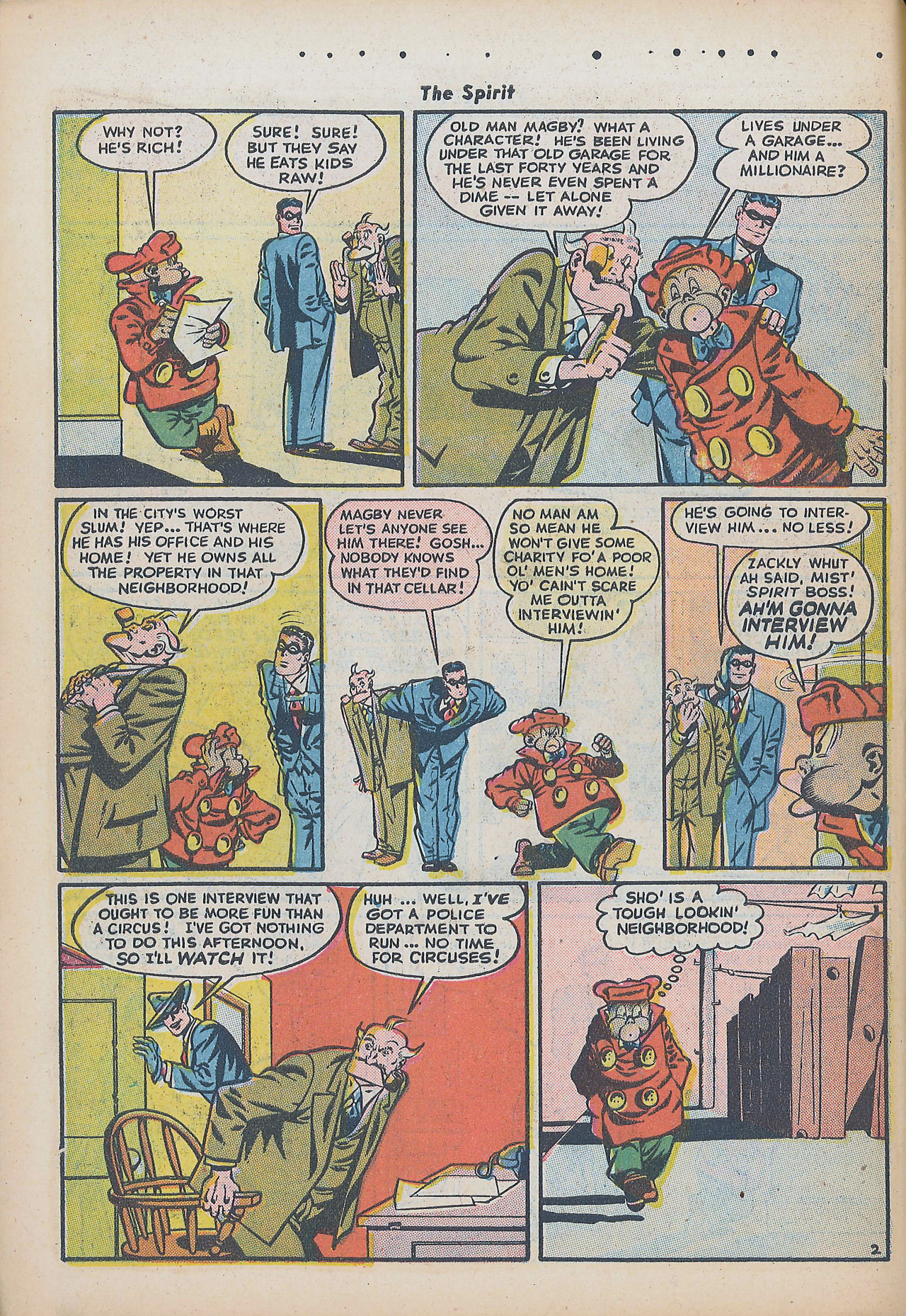Read online The Spirit (1944) comic -  Issue #9 - 12