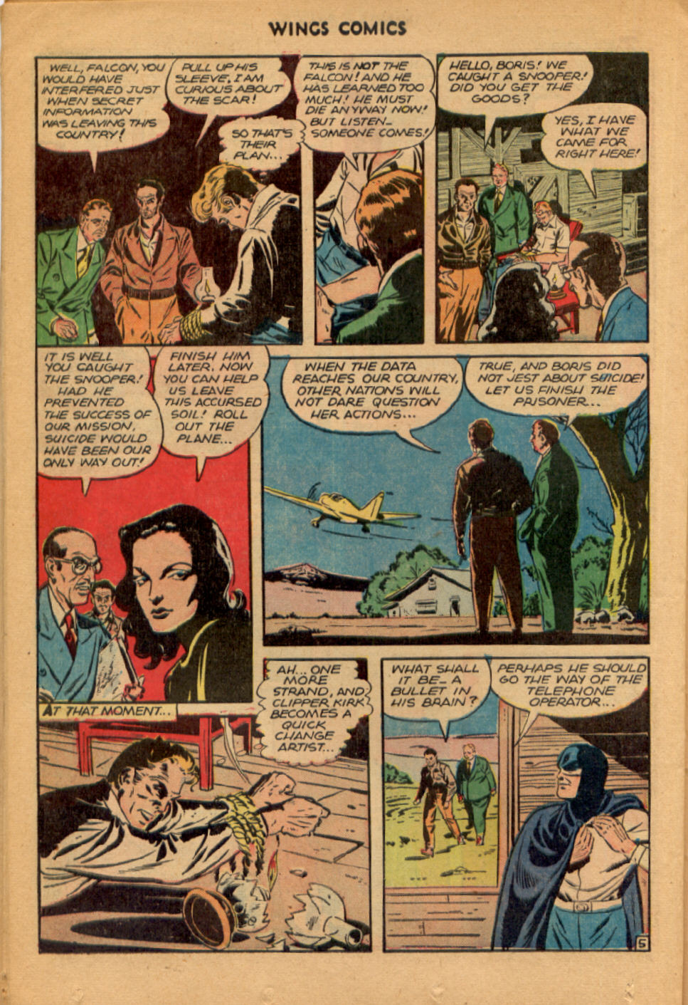 Read online Wings Comics comic -  Issue #72 - 34