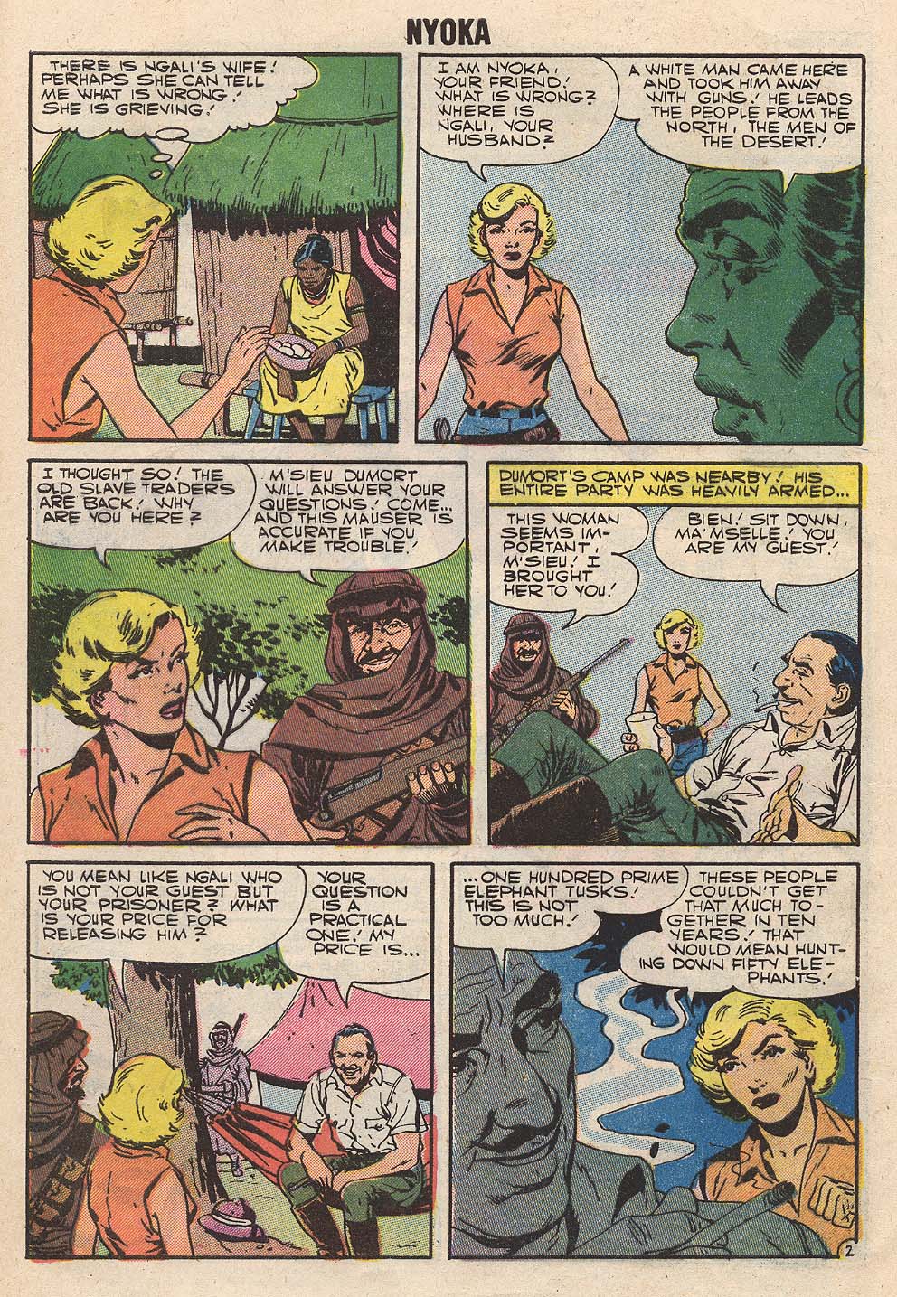 Read online Nyoka the Jungle Girl (1955) comic -  Issue #21 - 4