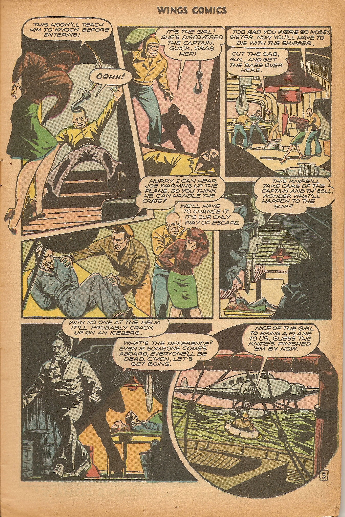 Read online Wings Comics comic -  Issue #81 - 17