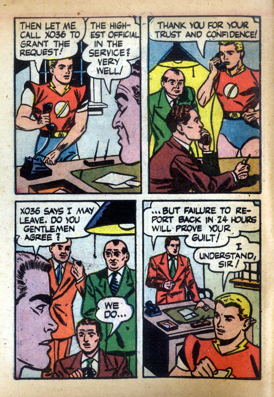 Read online Captain Atom (1950) comic -  Issue #6 - 10