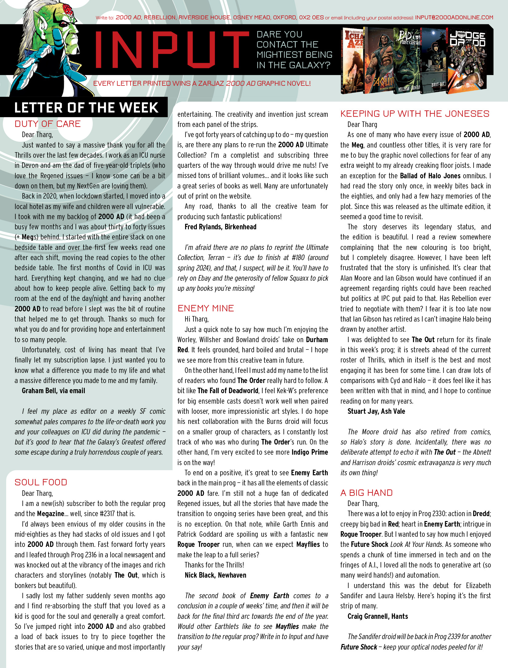 Read online 2000 AD comic -  Issue #2333 - 31
