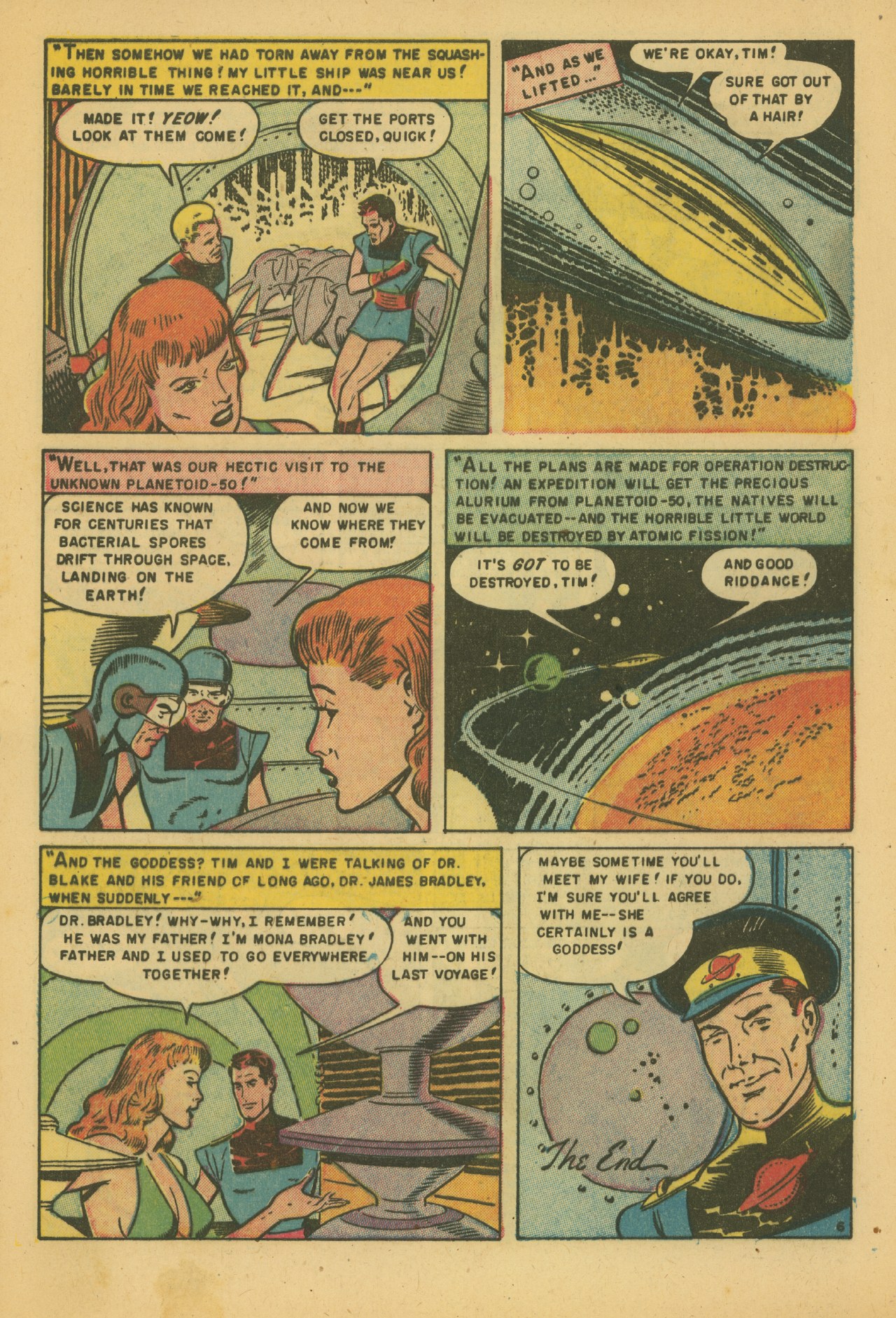 Read online Strange Worlds (1950) comic -  Issue #7 - 8