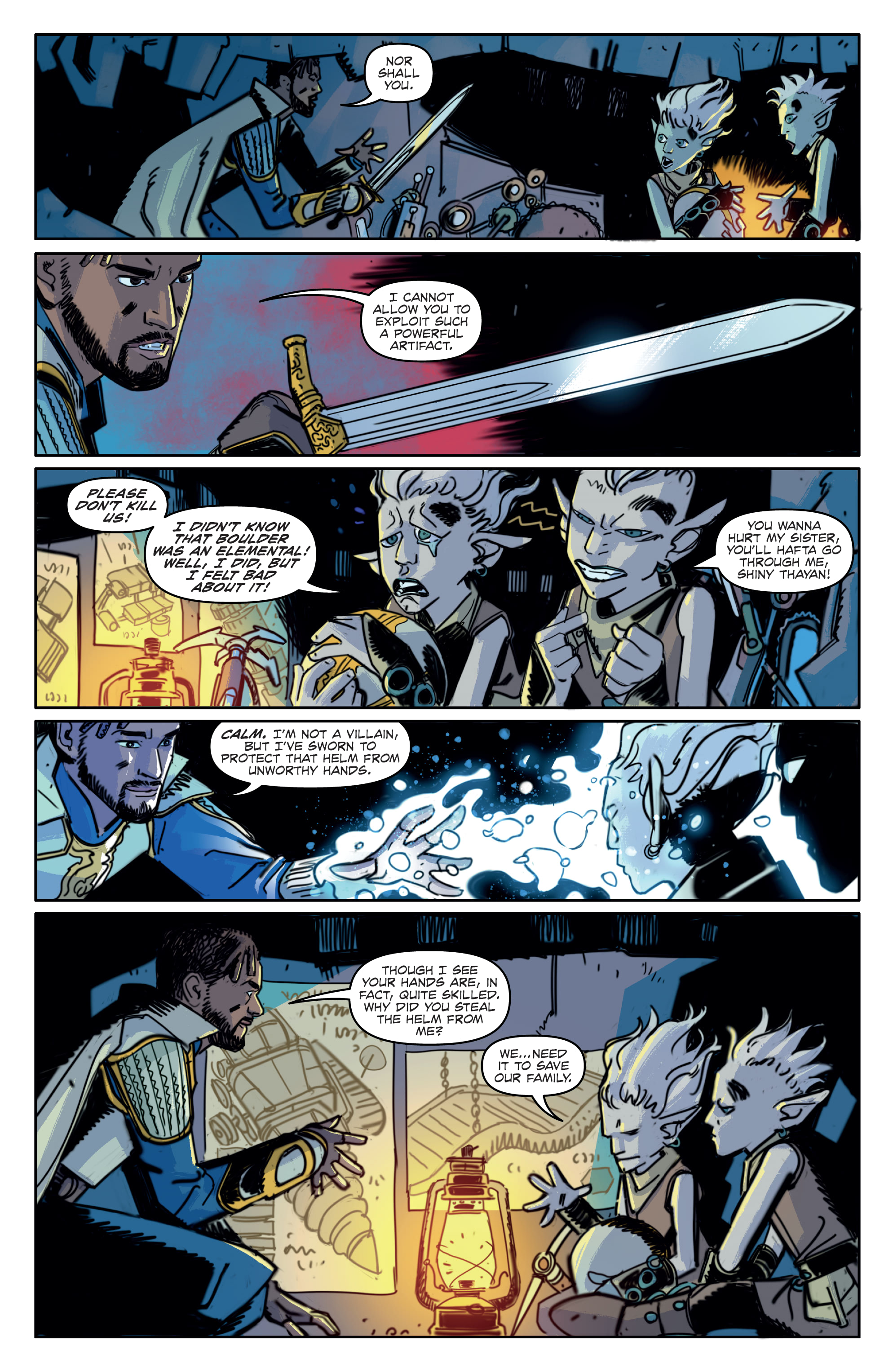 Read online Dungeons & Dragons: Honor Among Thieves - The Feast of the Moon comic -  Issue # TPB - 70