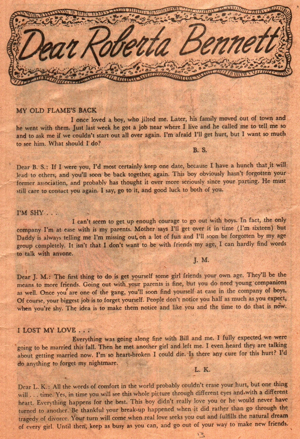 Read online All True Romance comic -  Issue #33 - 13