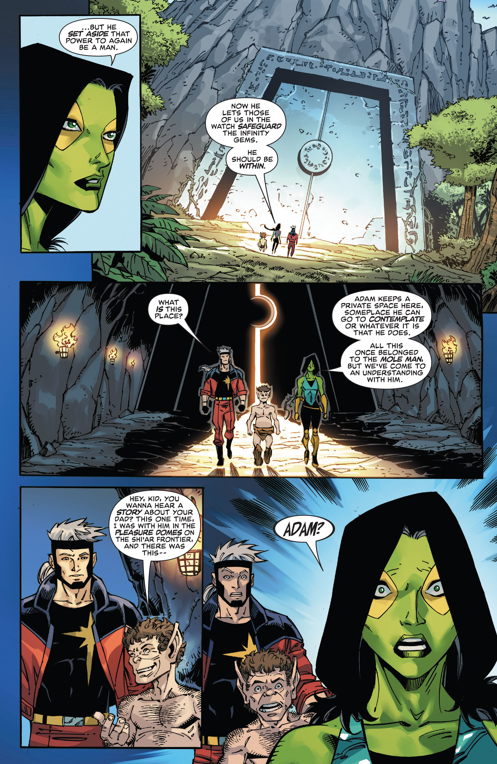 Read online Warlock: Rebirth comic -  Issue #1 - 11