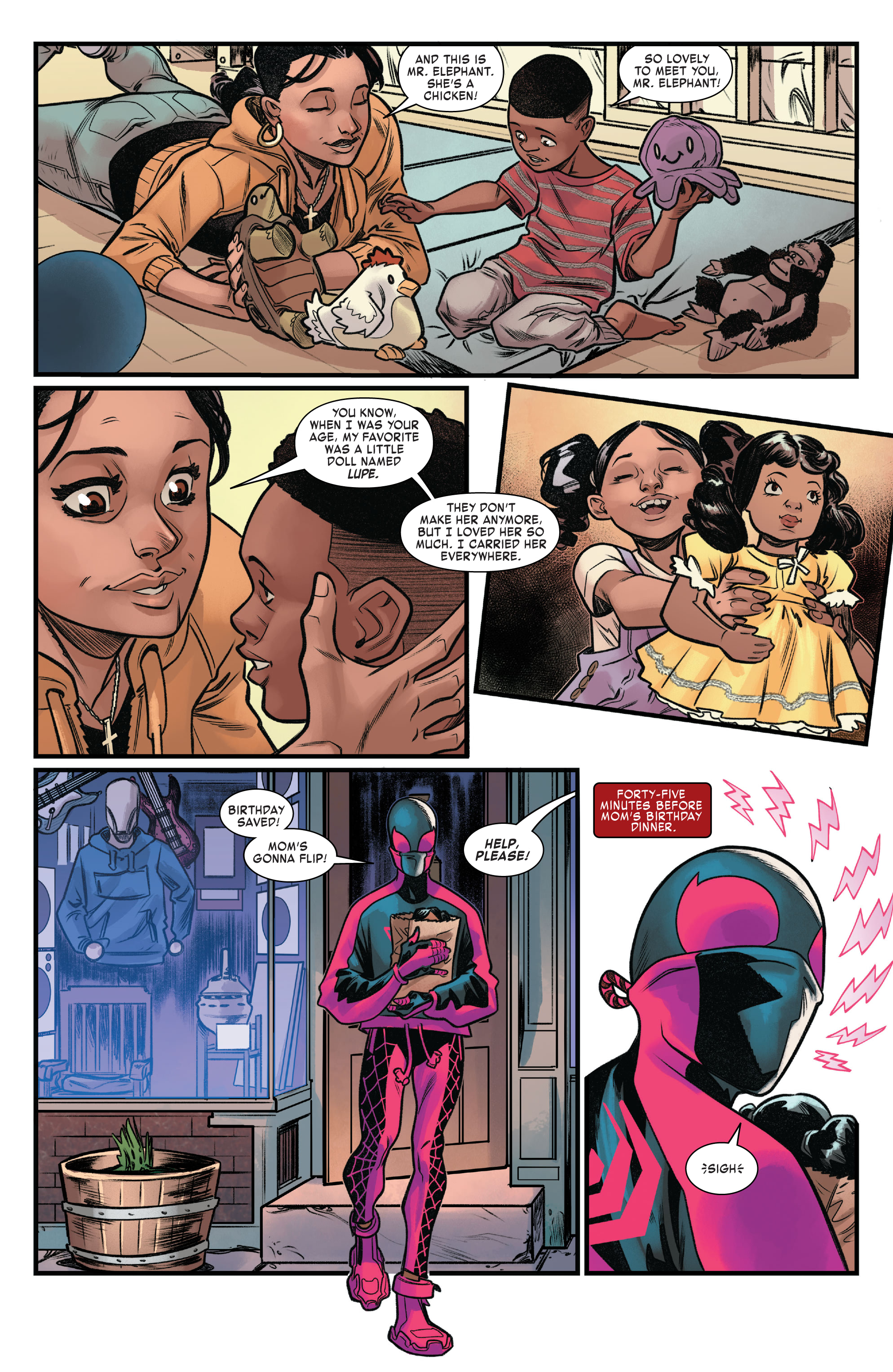 Read online Marvel's Voices: Spider-Verse comic -  Issue #1 - 6