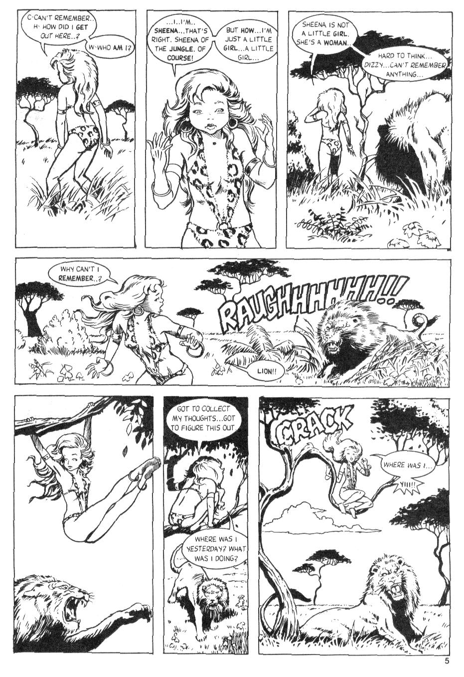 Read online Jungle Comics (1988) comic -  Issue #3 - 7