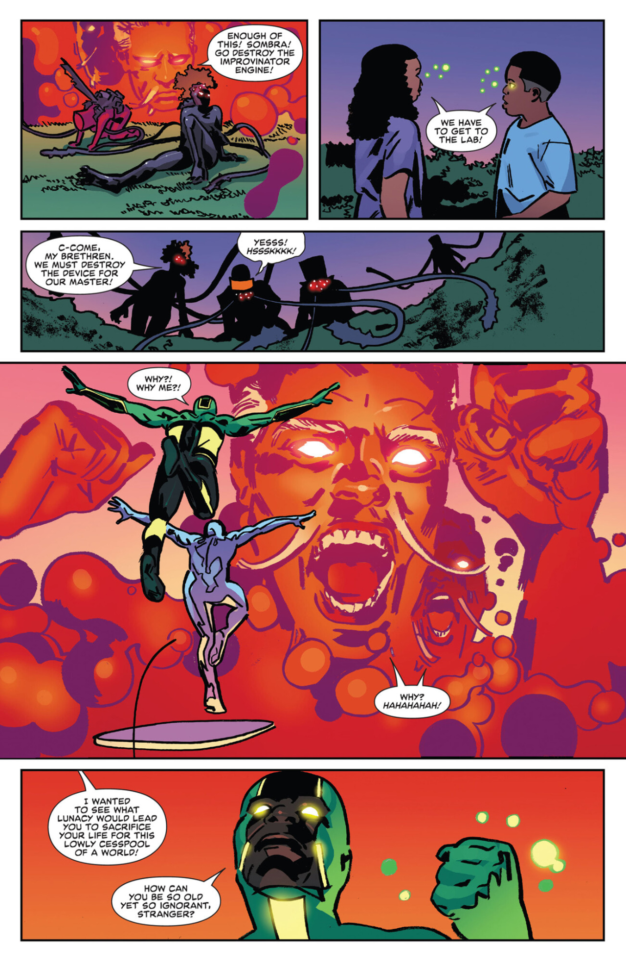 Read online Silver Surfer: Ghost Light comic -  Issue #5 - 11