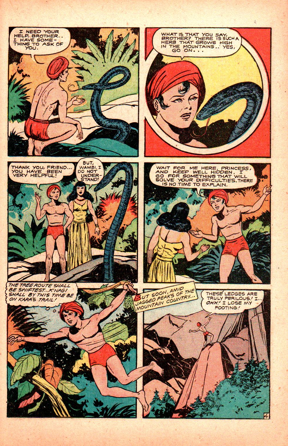 Read online Wambi Jungle Boy comic -  Issue #6 - 31
