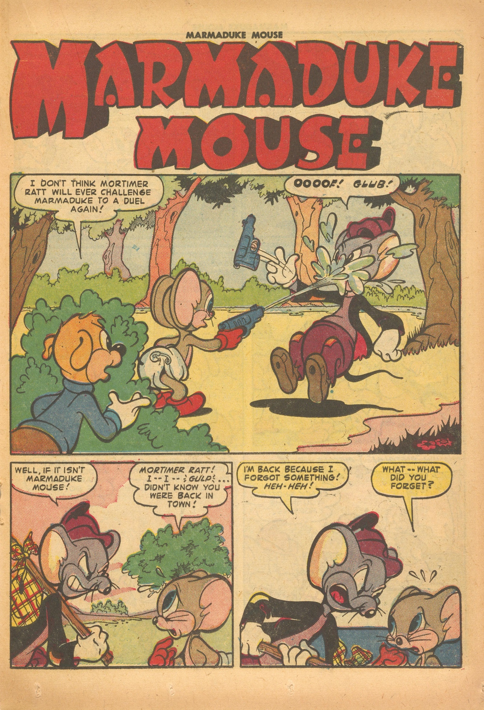 Read online Marmaduke Mouse comic -  Issue #36 - 19