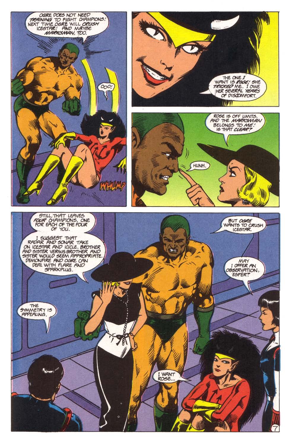 Read online Flare (1990) comic -  Issue #7 - 9
