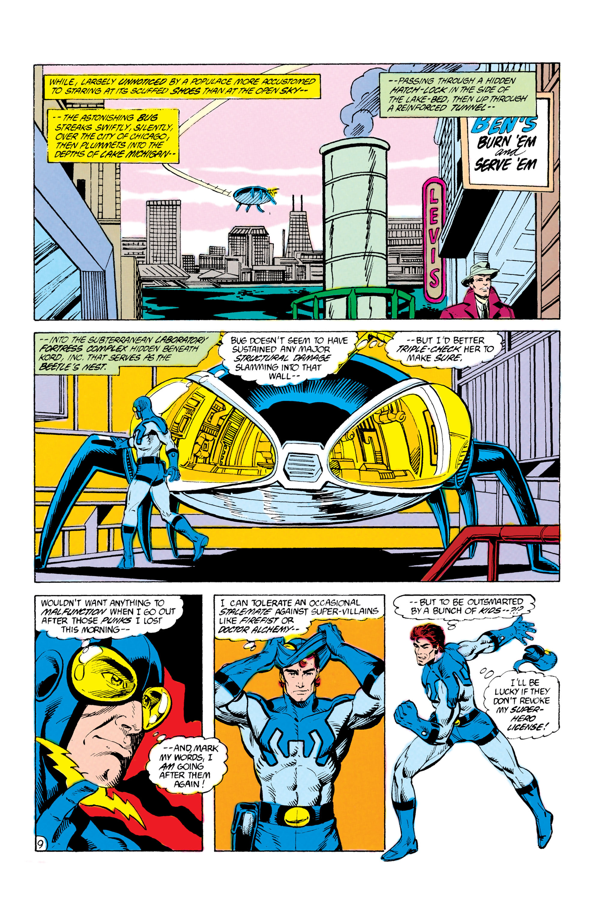 Read online Blue Beetle (1986) comic -  Issue #5 - 10