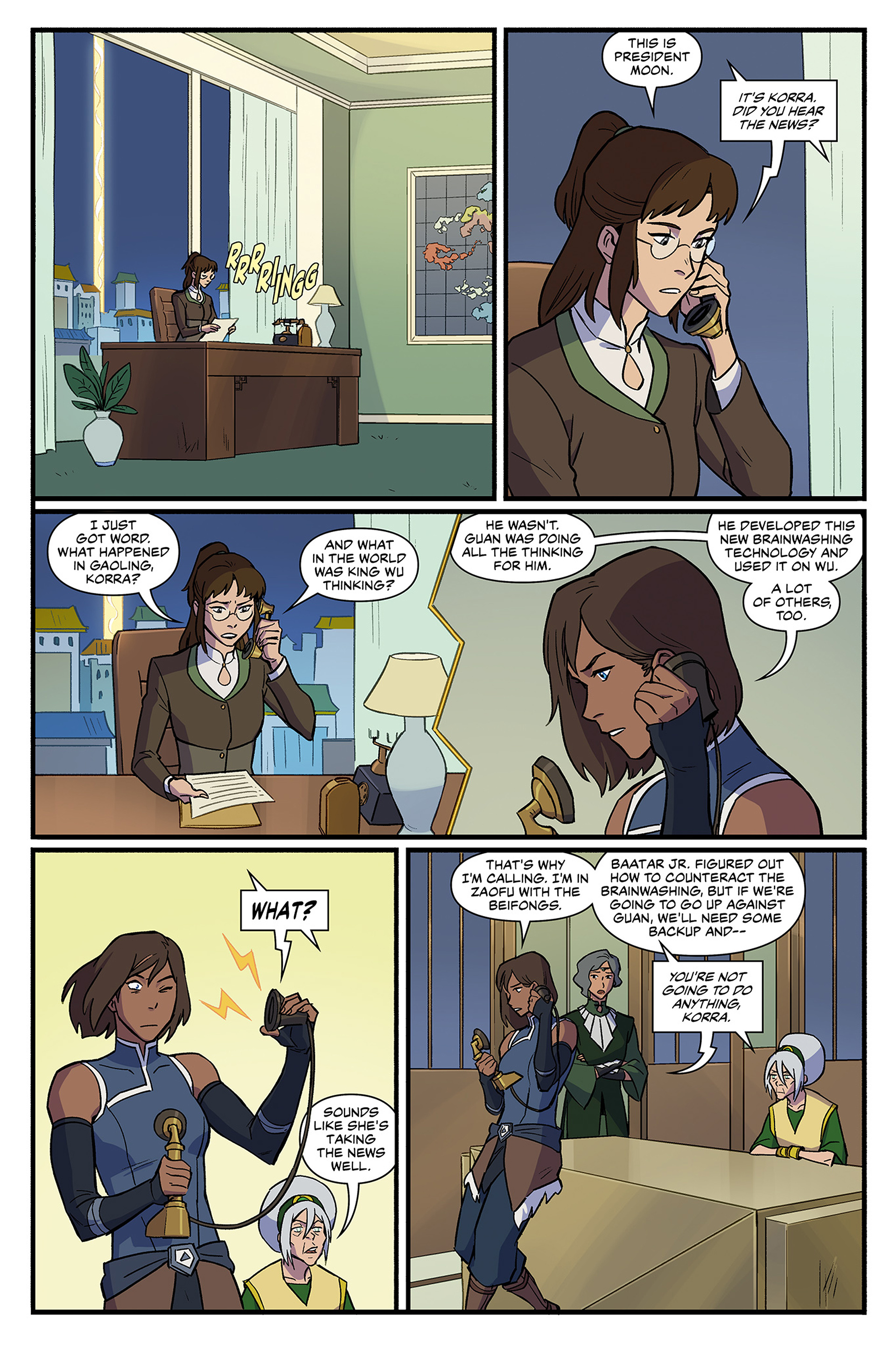 Read online The Legend of Korra: Ruins of the Empire Omnibus comic -  Issue # TPB (Part 2) - 76