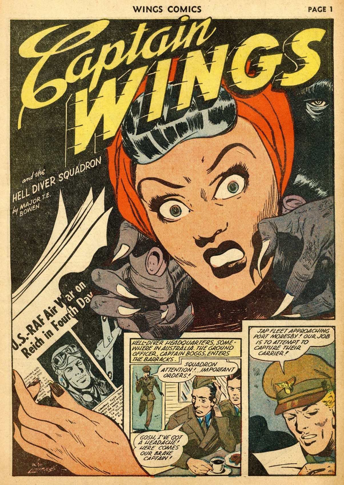 Read online Wings Comics comic -  Issue #29 - 3