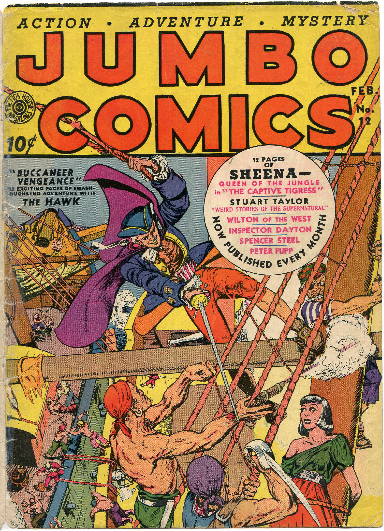 Read online Jumbo Comics comic -  Issue #12 - 1