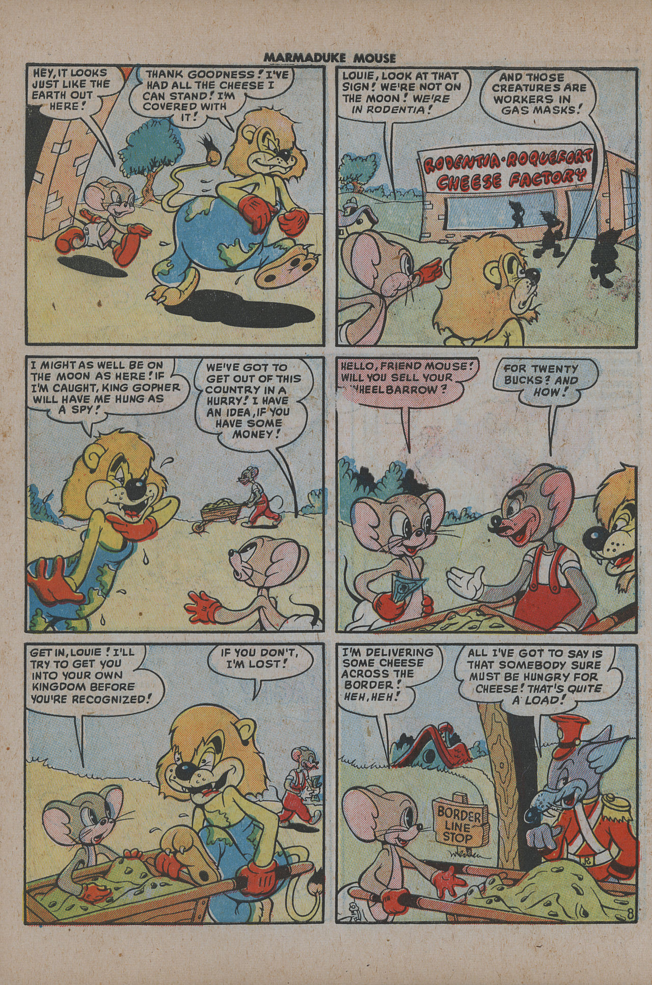Read online Marmaduke Mouse comic -  Issue #15 - 10