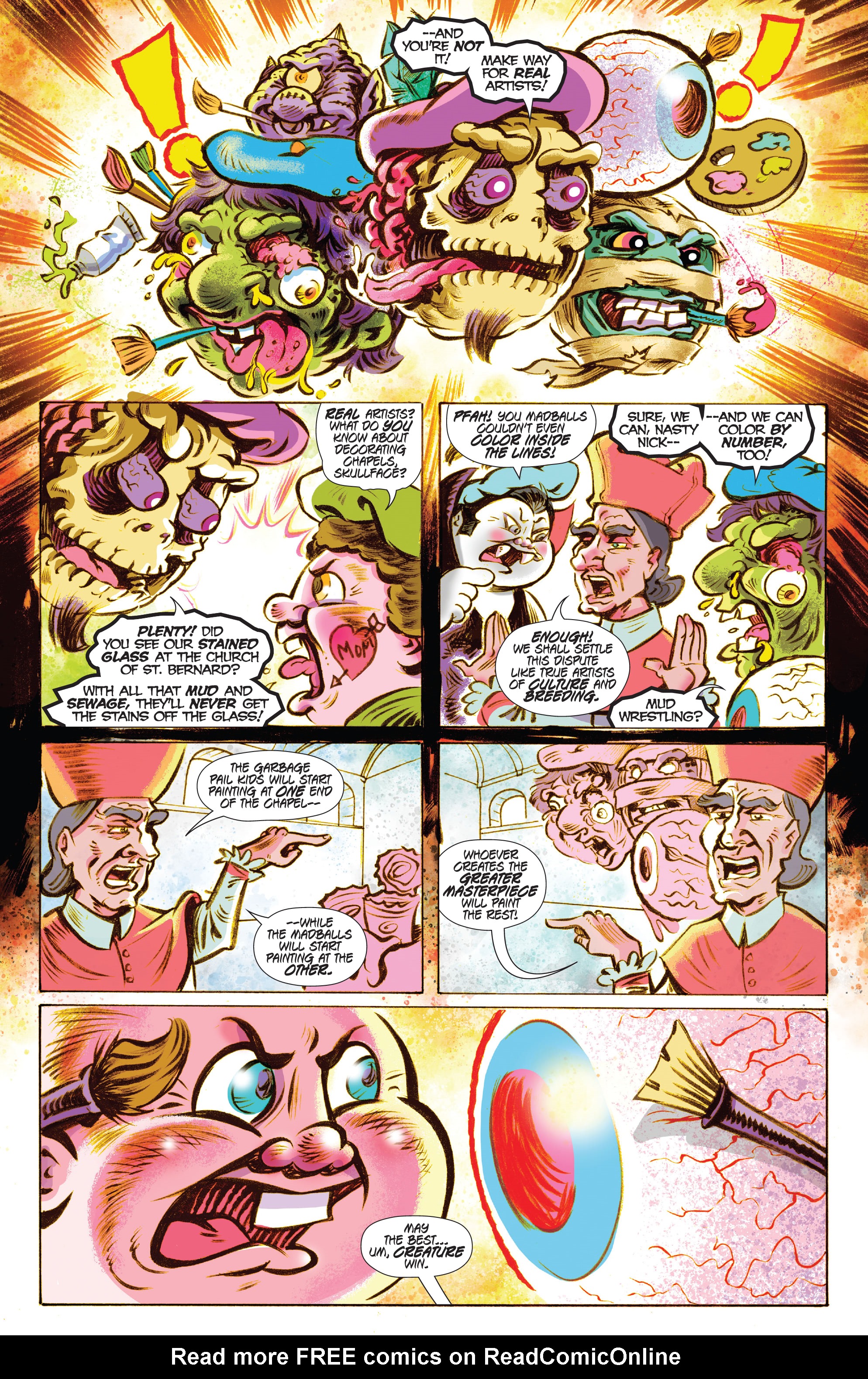 Read online Madballs vs Garbage Pail Kids – Time Again, Slime Again comic -  Issue #2 - 17