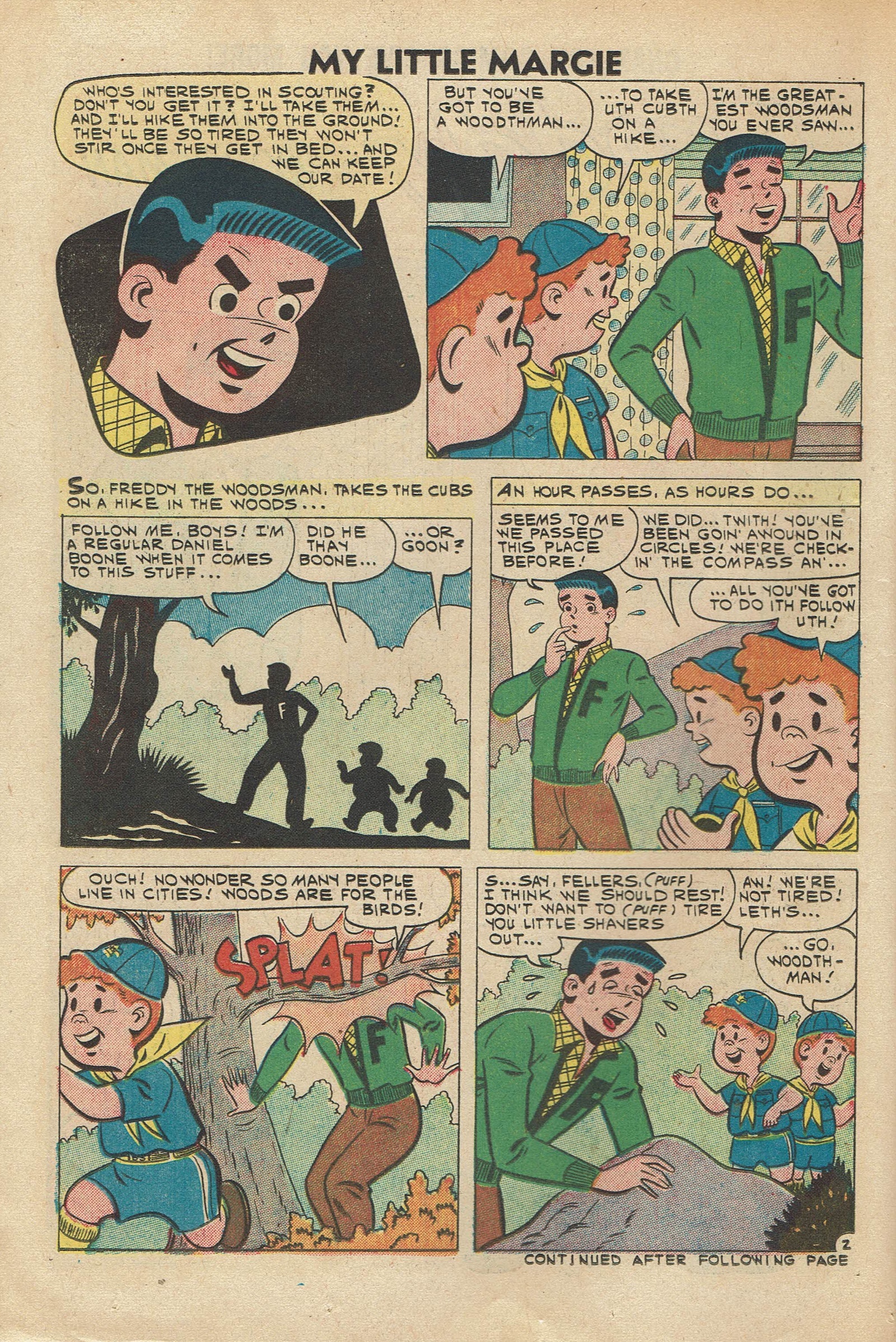 Read online My Little Margie (1954) comic -  Issue #33 - 14