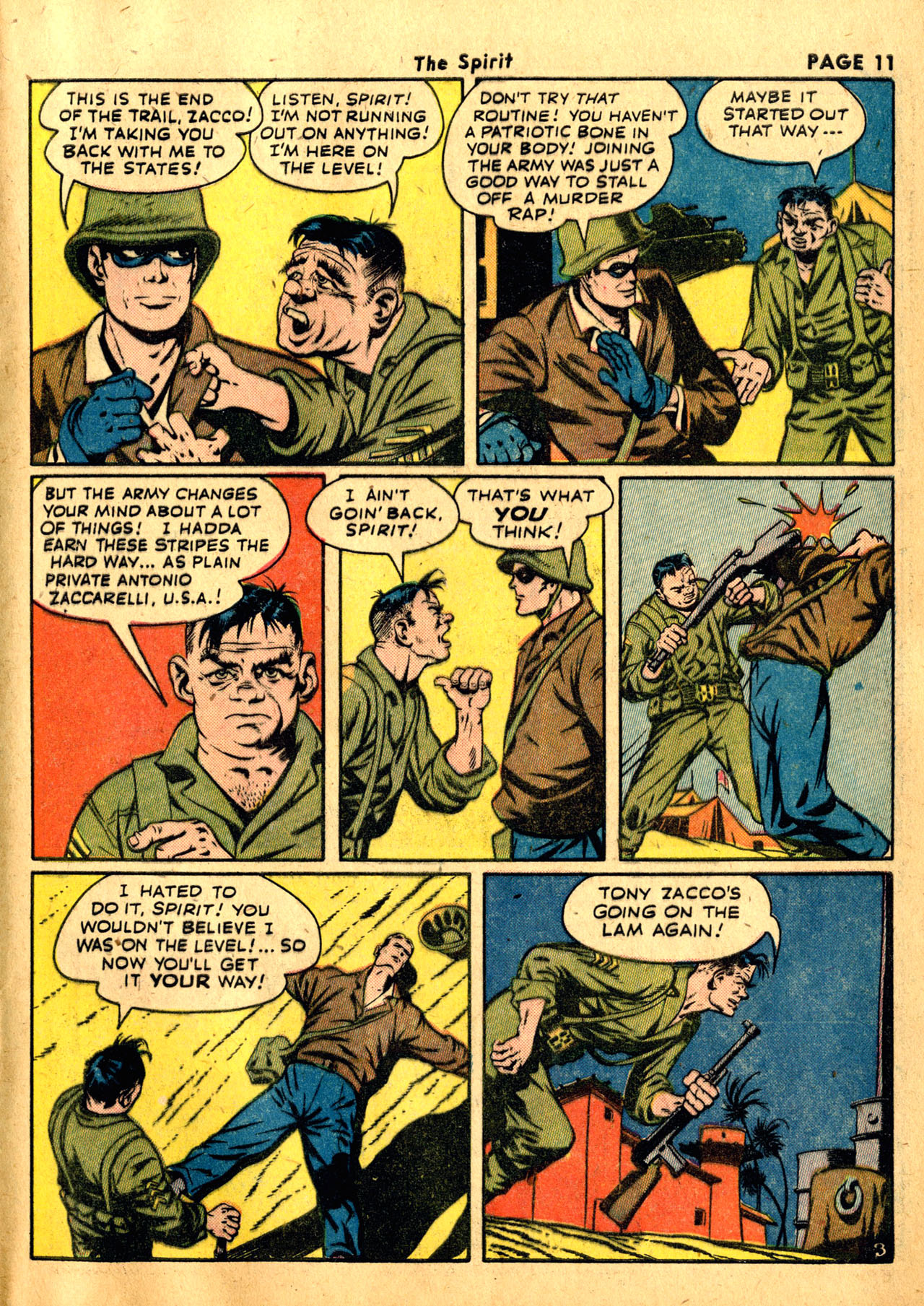 Read online The Spirit (1944) comic -  Issue #1 - 13