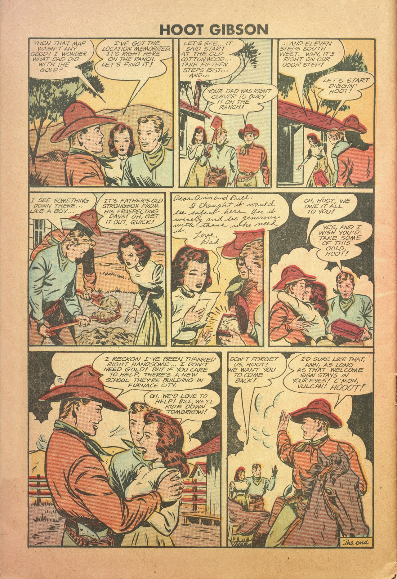 Read online Hoot Gibson comic -  Issue #1 - 32