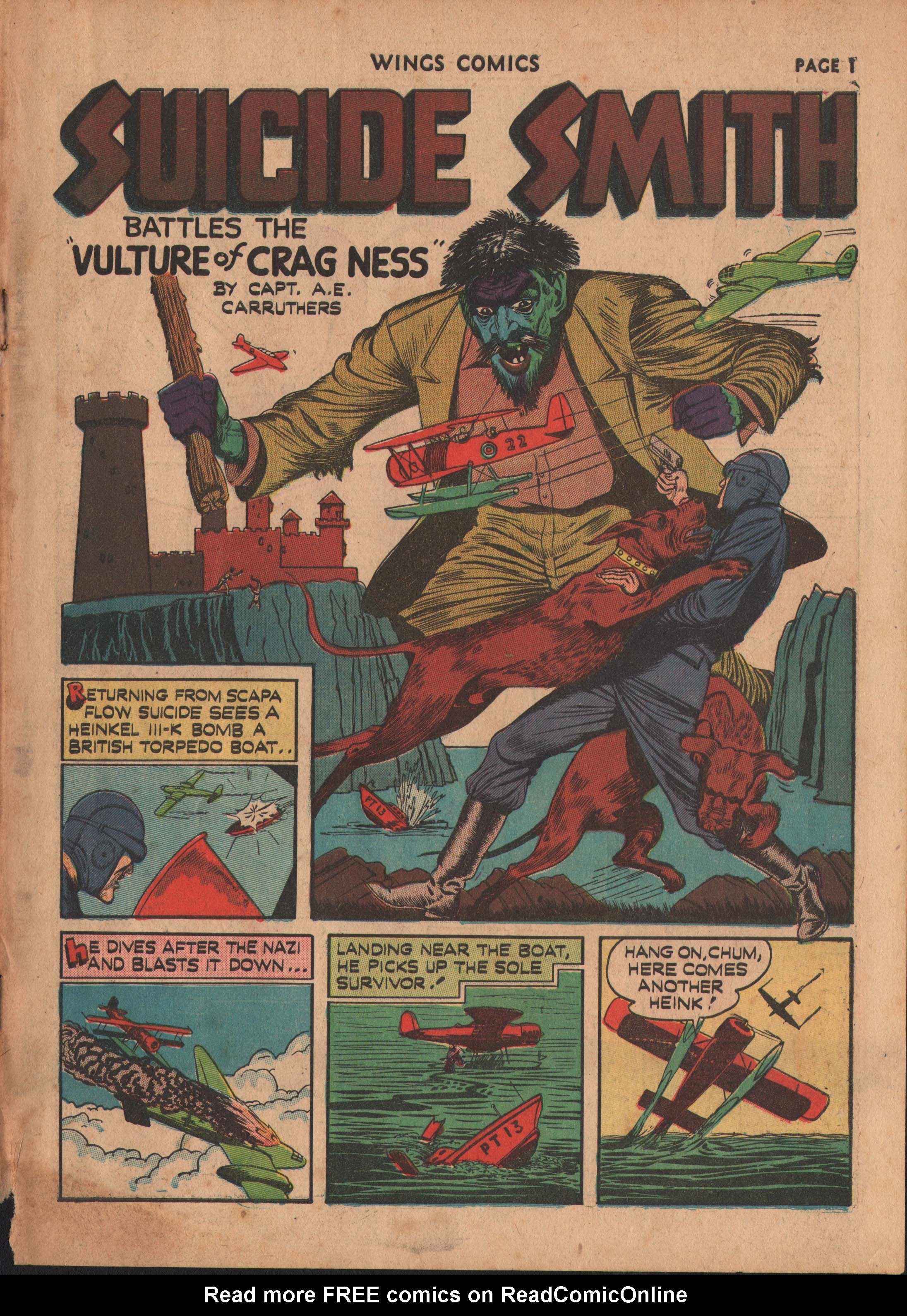 Read online Wings Comics comic -  Issue #13 - 3