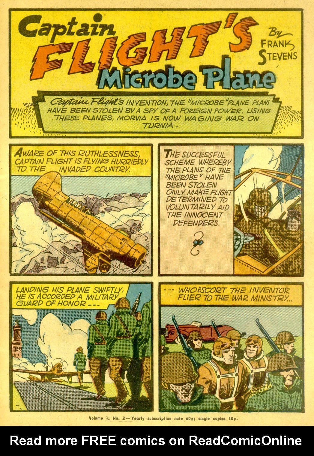 Read online Captain Flight Comics comic -  Issue #2 - 3