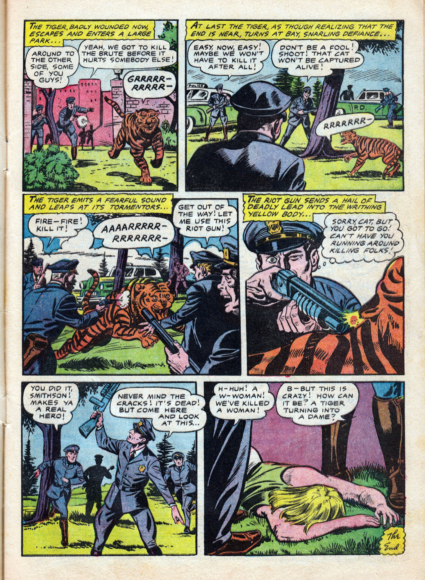 Read online Haunted Thrills comic -  Issue #18 - 9
