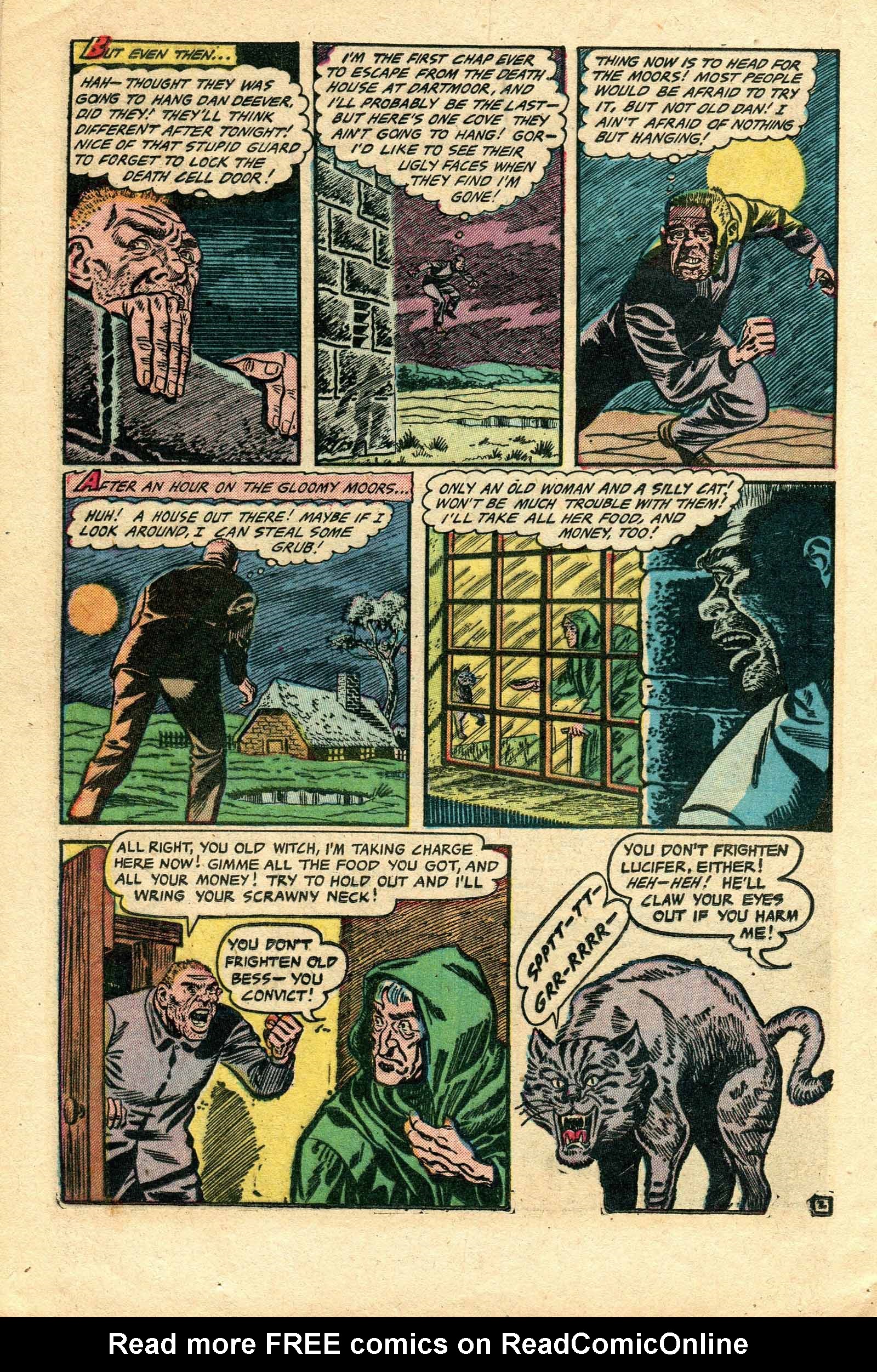Read online Haunted Thrills comic -  Issue #10 - 20