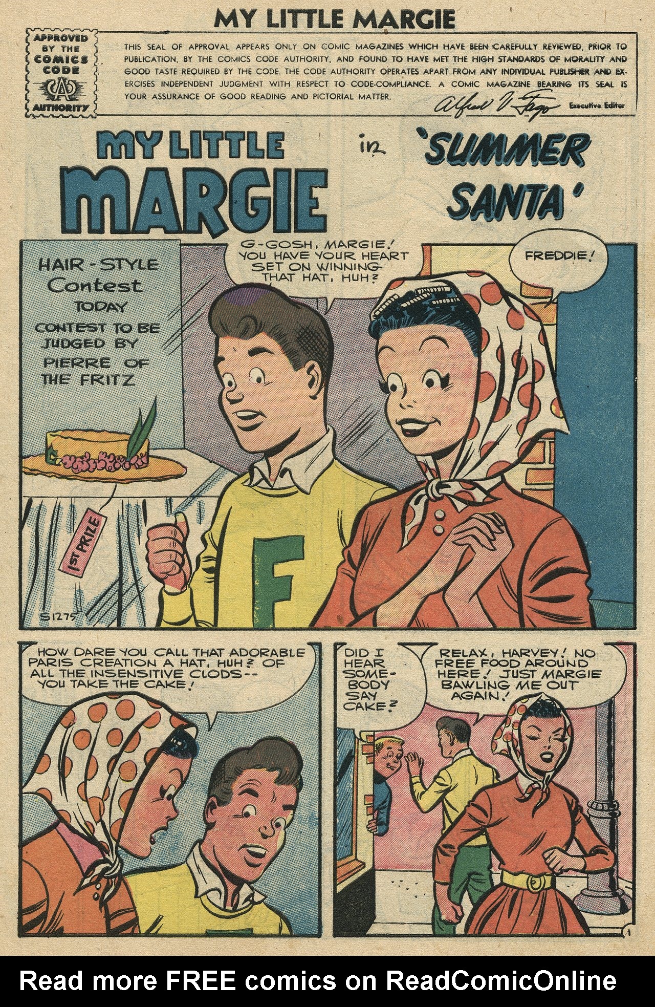 Read online My Little Margie (1954) comic -  Issue #14 - 3